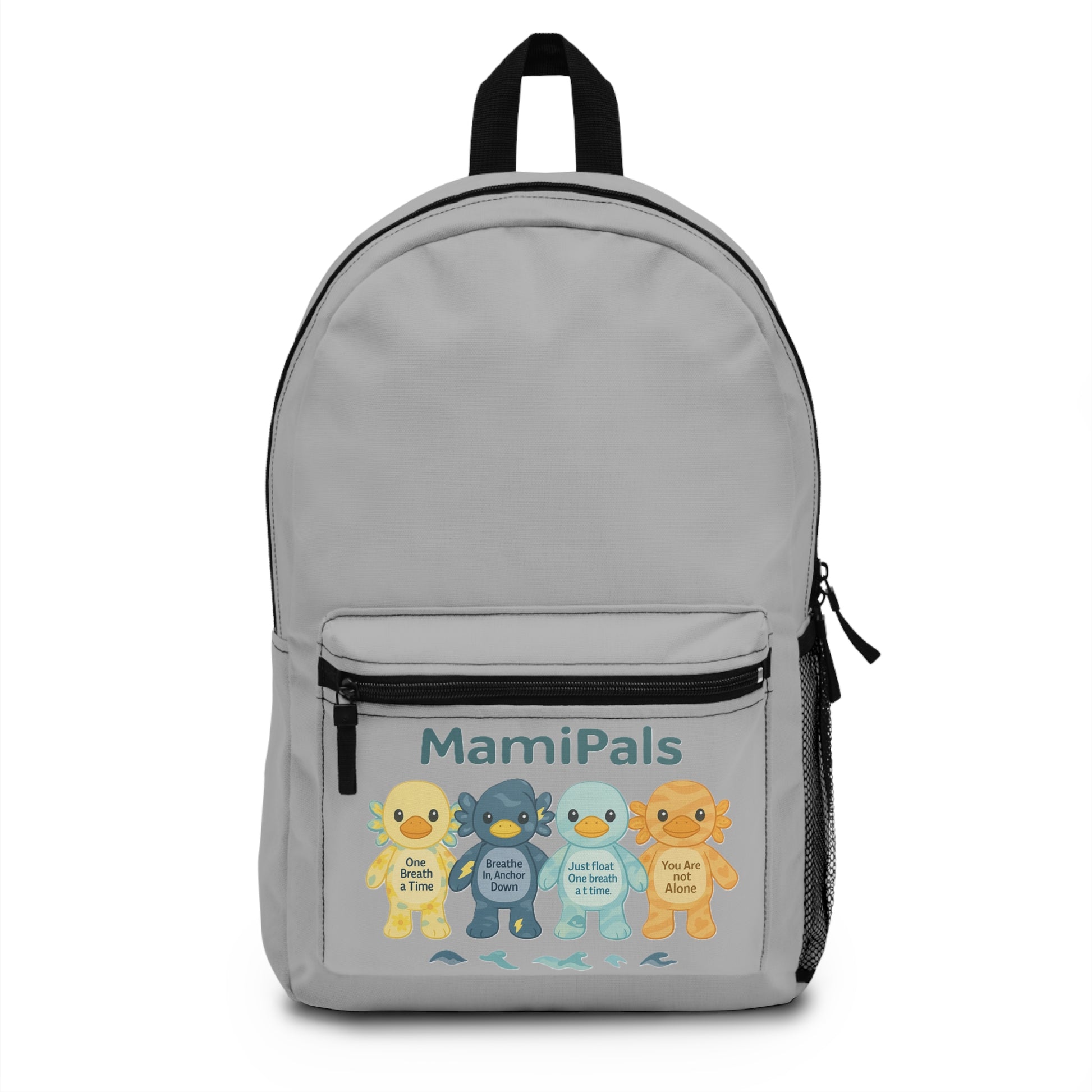 Cute Cartoon Character Backpack for Kids - MamiPals Design, School Bag, Kids Backpack, Fun Everyday Use, Gift for Children