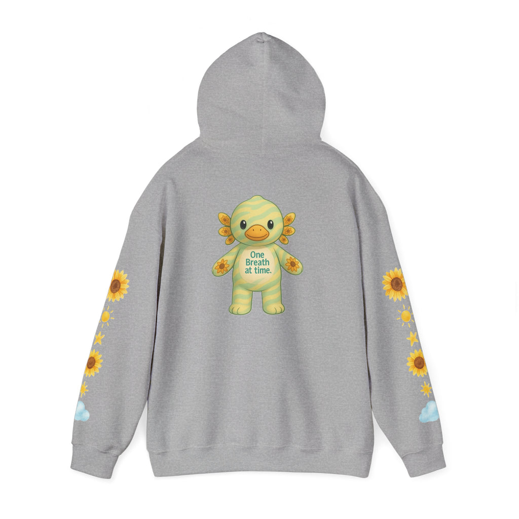 Sunny Message Unisex Hoodie, Cute Sweatshirt, Gift for Sunshine Lovers, Spring Fashion, Cozy Wear, Mental Health Support