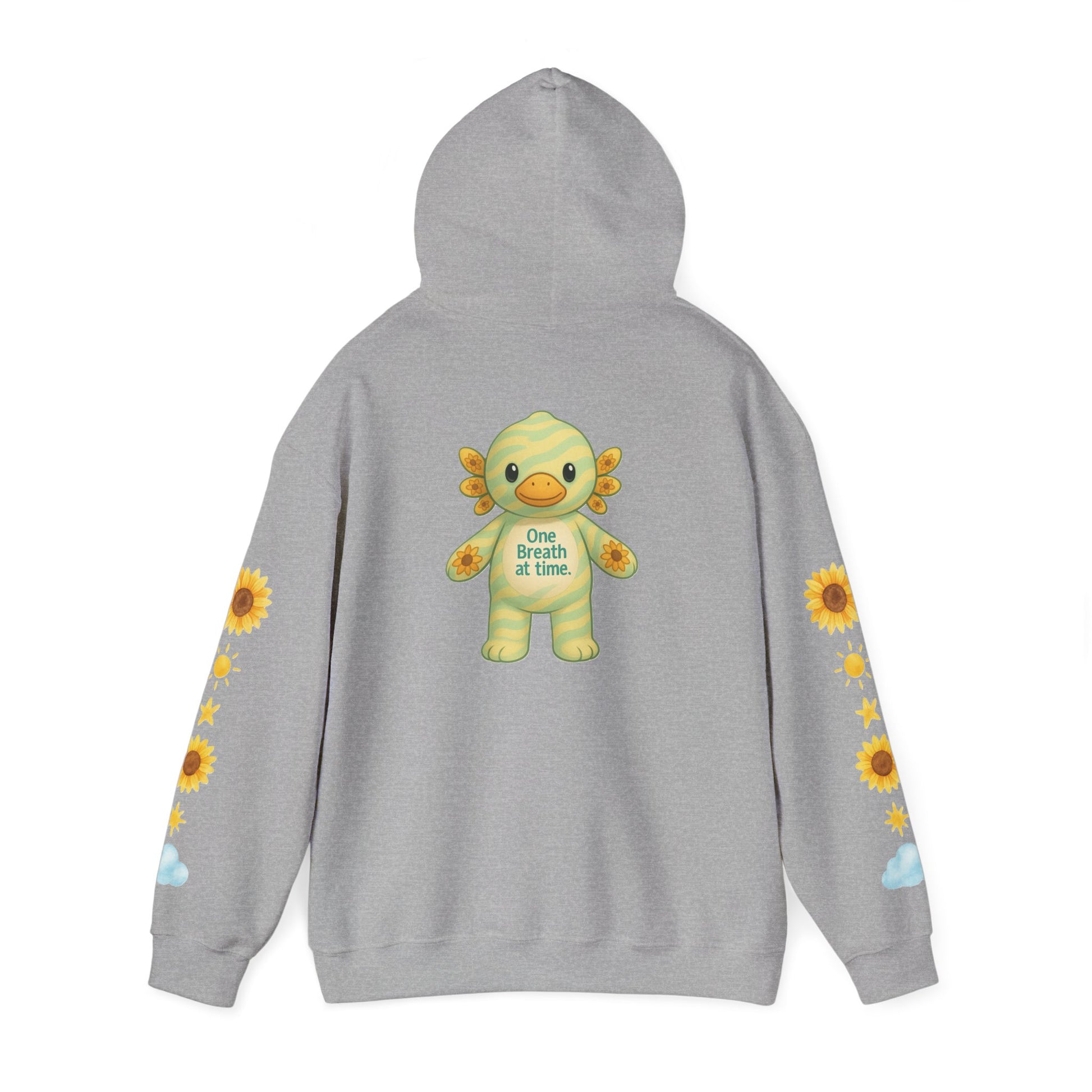 Sunny Message Unisex Hoodie, Cute Sweatshirt, Gift for Sunshine Lovers, Spring Fashion, Cozy Wear, Mental Health Support