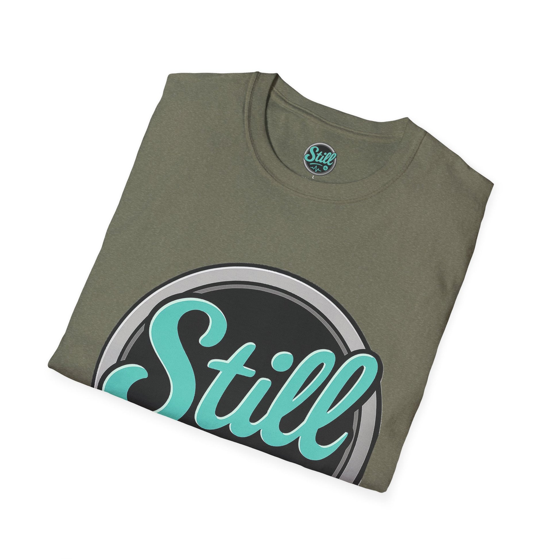Still Vibes Unisex Softstyle T-Shirt, Casual Tee, Gift for Music Lovers, Relaxation Shirt, Everyday Wear, Comfort Fashion