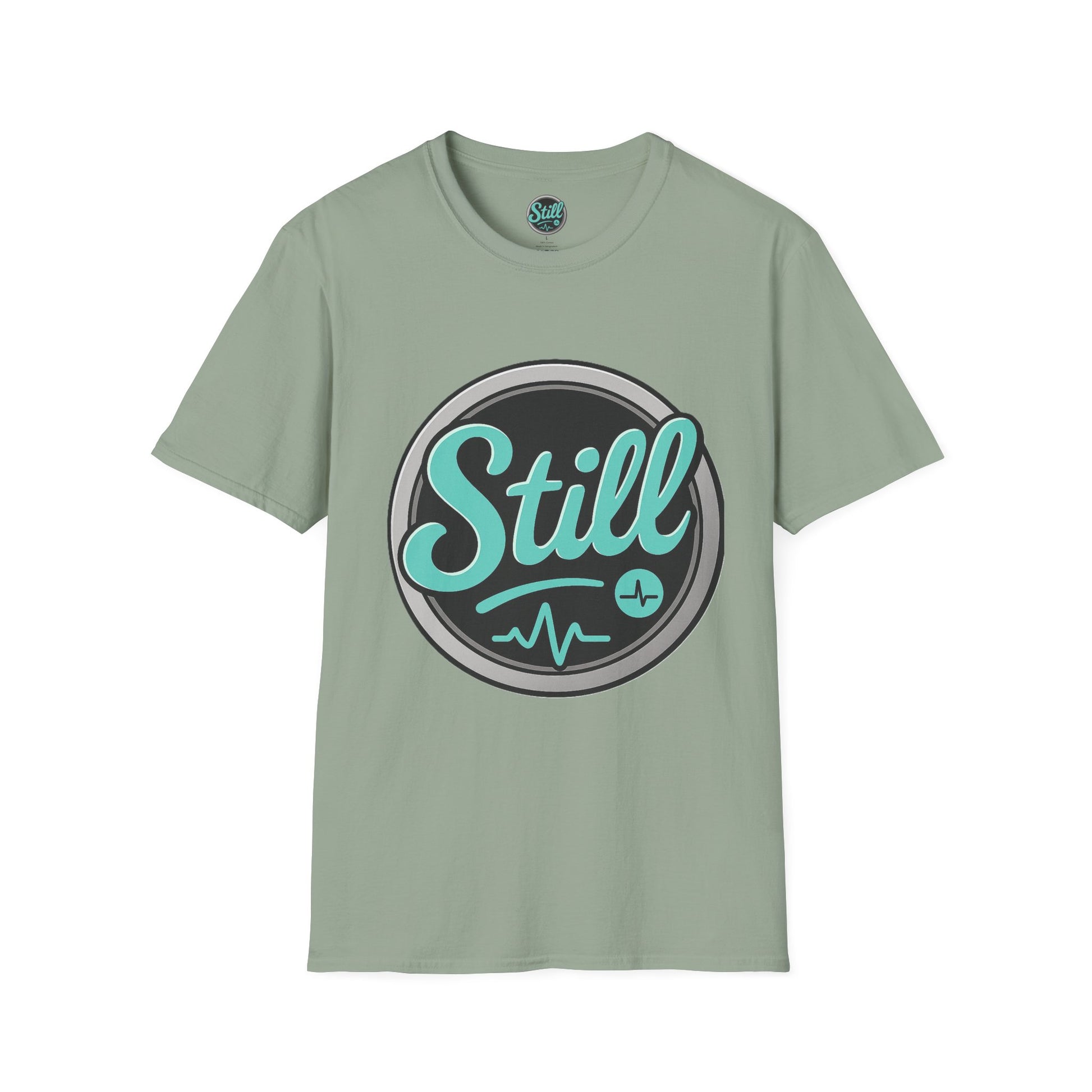 Still Vibes Unisex Softstyle T-Shirt, Casual Tee, Gift for Music Lovers, Relaxation Shirt, Everyday Wear, Comfort Fashion