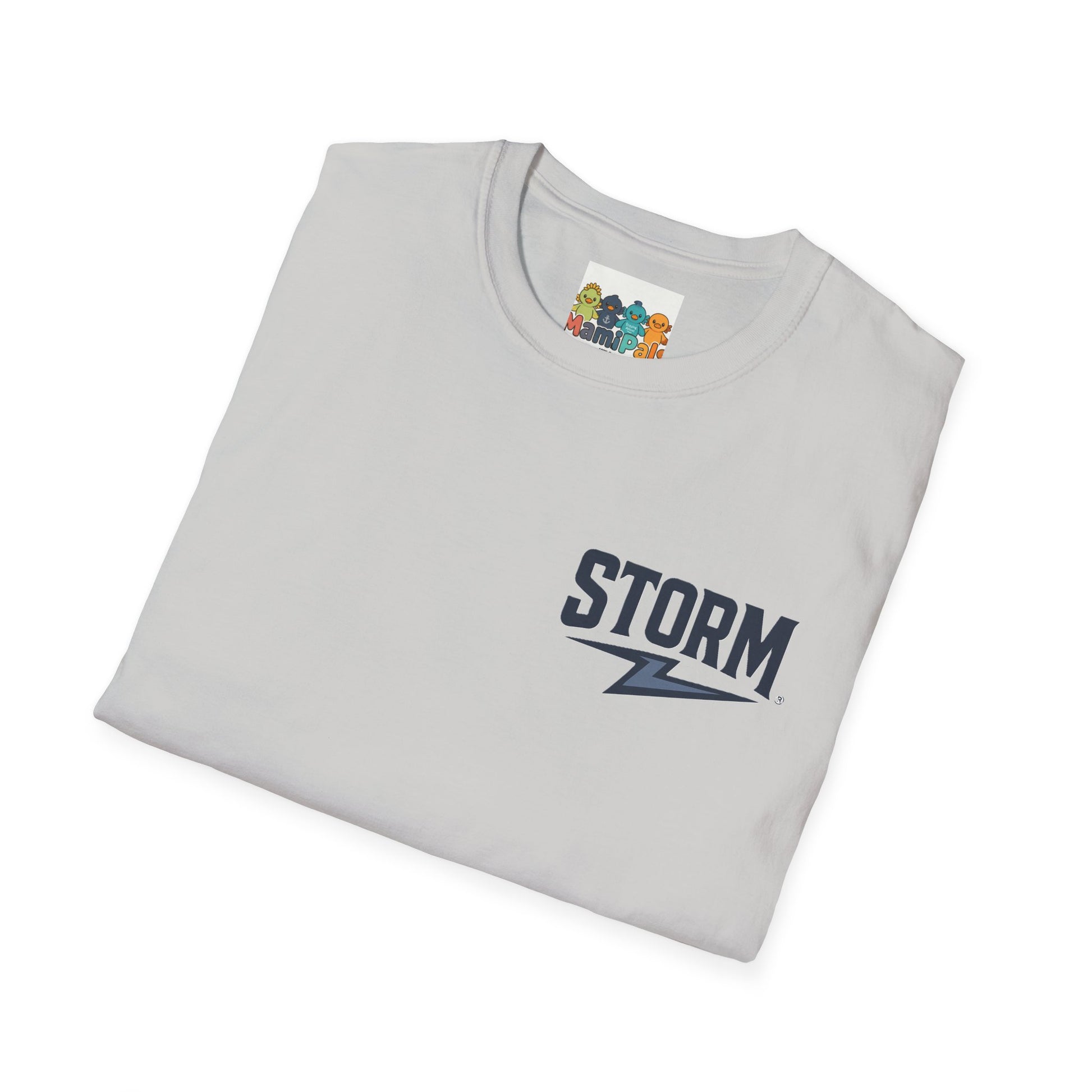 Stormy Duck Unisex T-Shirt, Cute Casual Tee, Fun Gift for Kids & Adults, Summer Adventure Apparel, Rainy Day Outfit