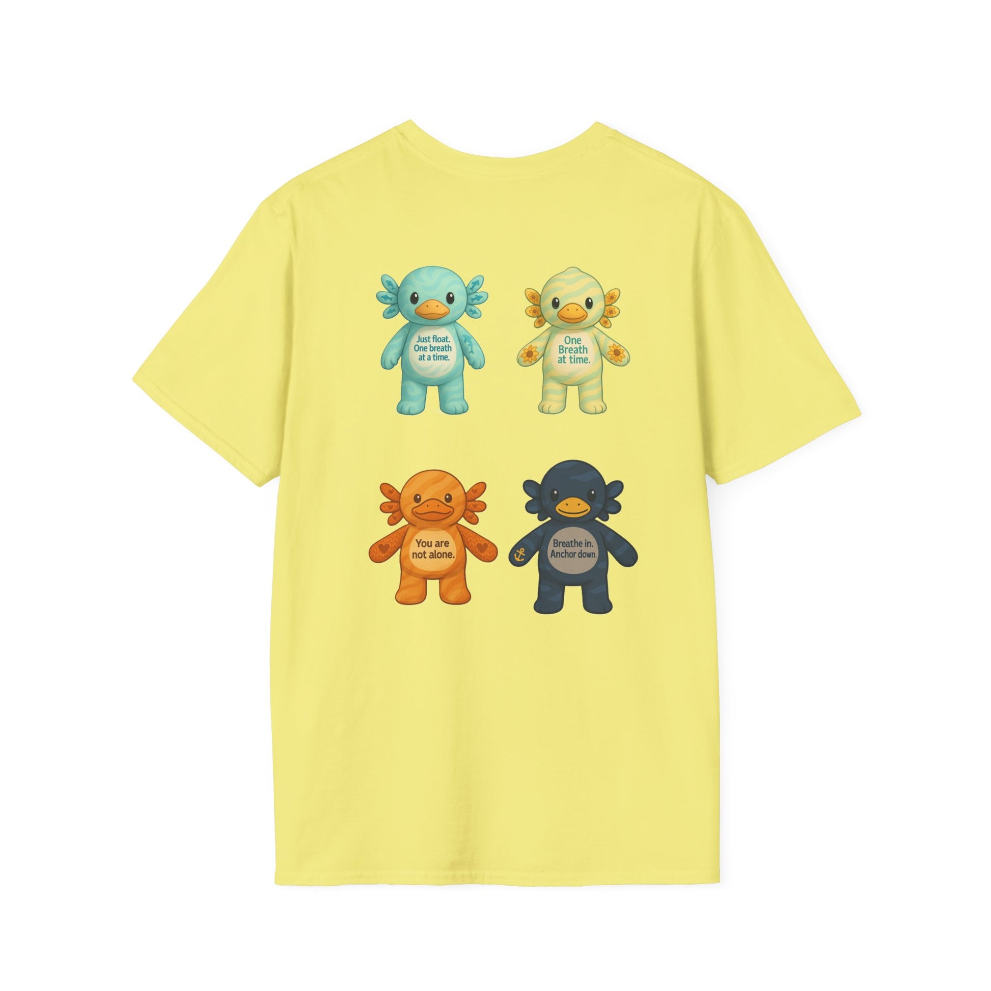 MamiPals Unisex Softstyle T-Shirt, Cute Monsters Tee, Unique Gift, Family Fun Shirt, Birthday Party Apparel, Playful Everyday Wear