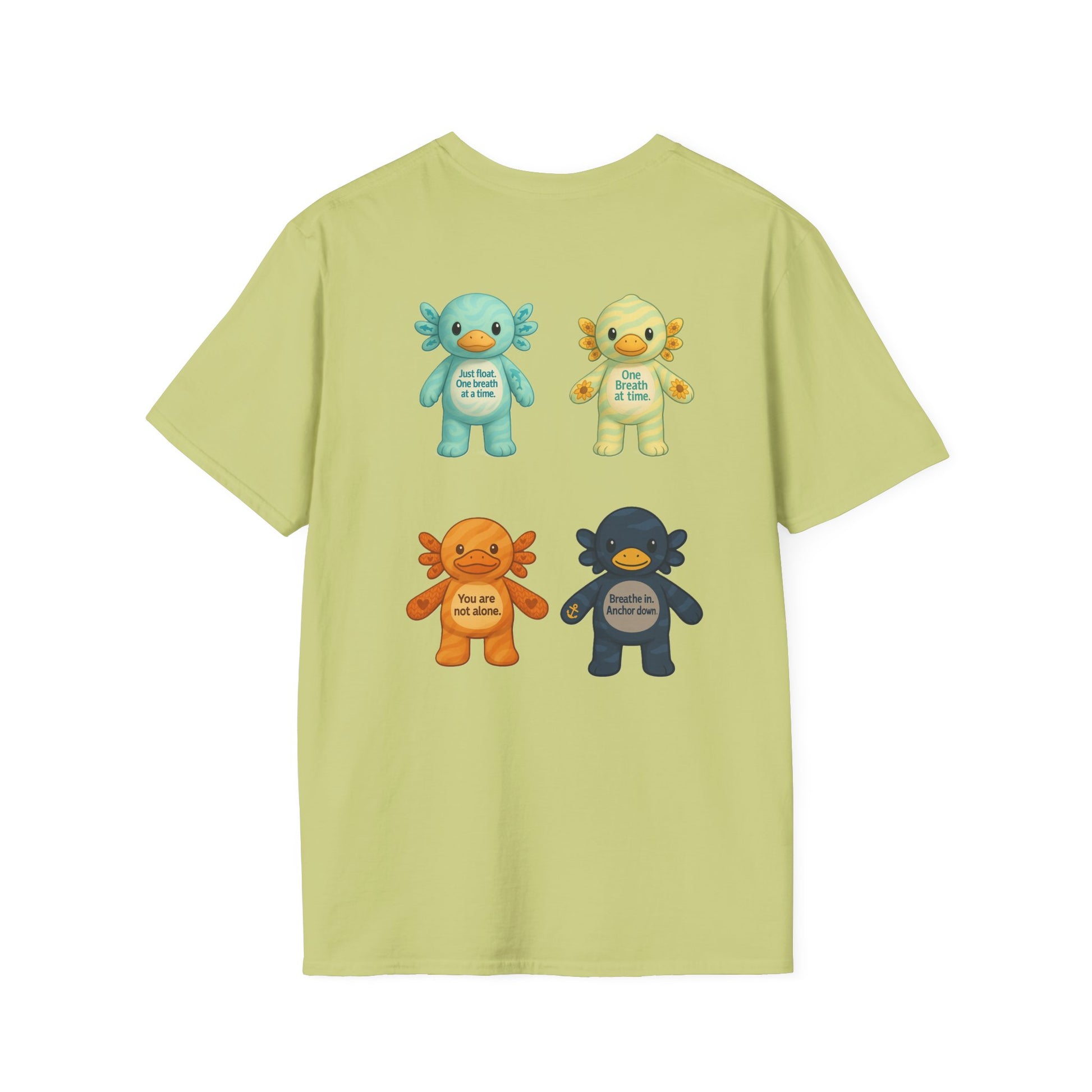 MamiPals Unisex Softstyle T-Shirt, Cute Monsters Tee, Unique Gift, Family Fun Shirt, Birthday Party Apparel, Playful Everyday Wear