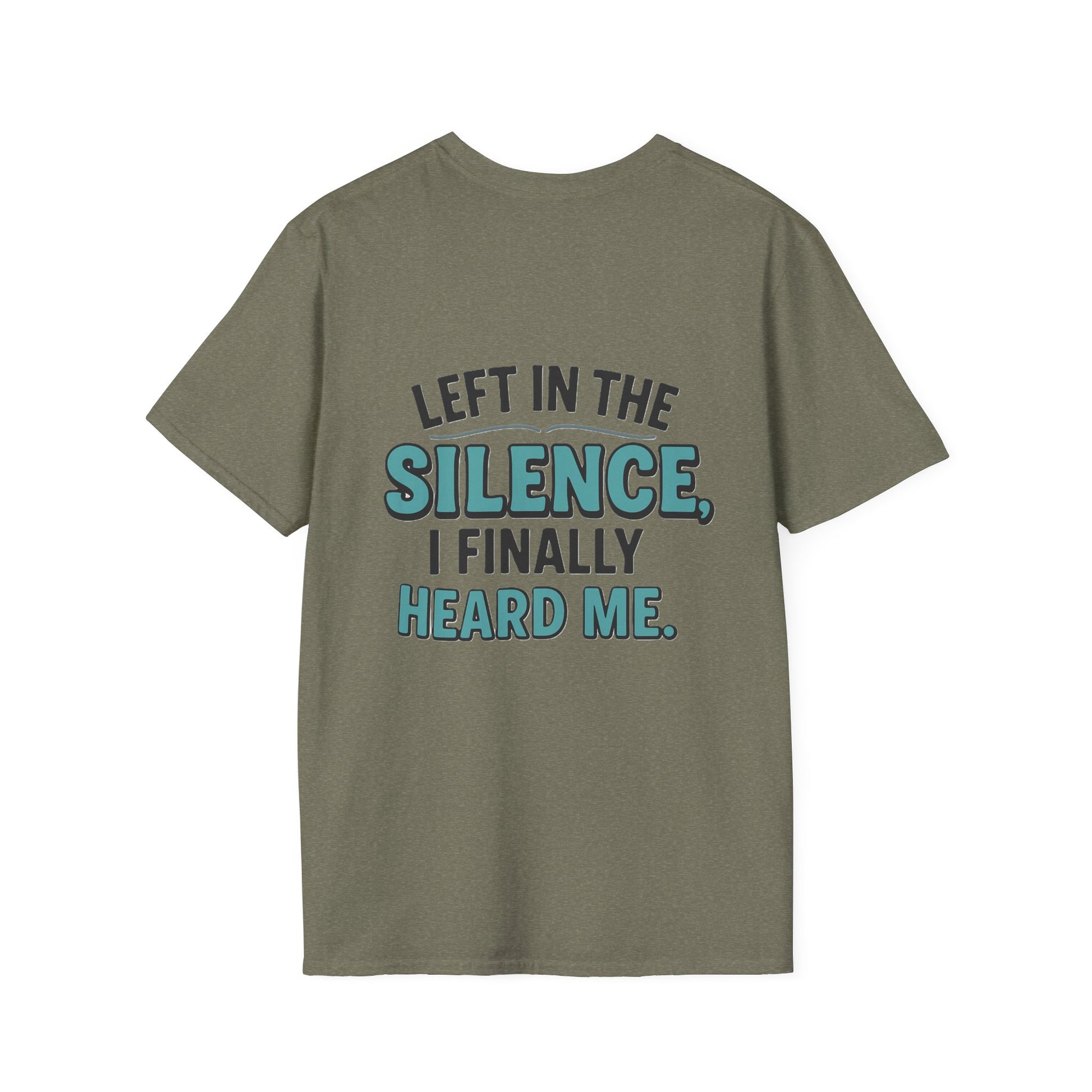 Mindful Message T-Shirt, Unisex Inspirational Tee, Gift for Relaxation, Self-Care Apparel, Mental Wellness Shirt