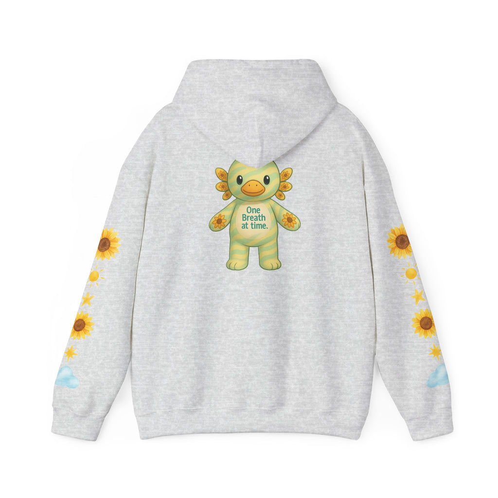 Sunny Message Unisex Hoodie, Cute Sweatshirt, Gift for Sunshine Lovers, Spring Fashion, Cozy Wear, Mental Health Support