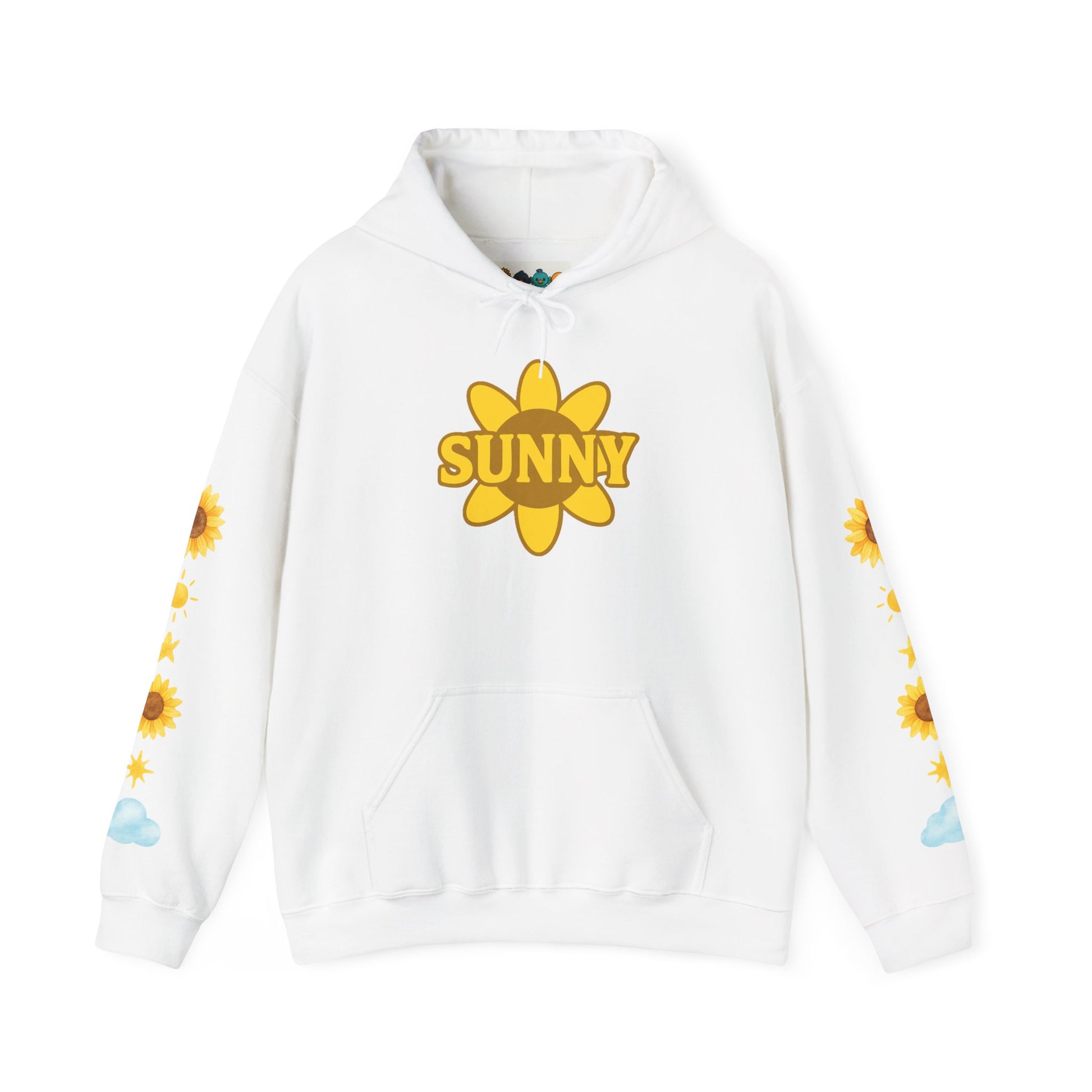 Sunny Message Unisex Hoodie, Cute Sweatshirt, Gift for Sunshine Lovers, Spring Fashion, Cozy Wear, Mental Health Support