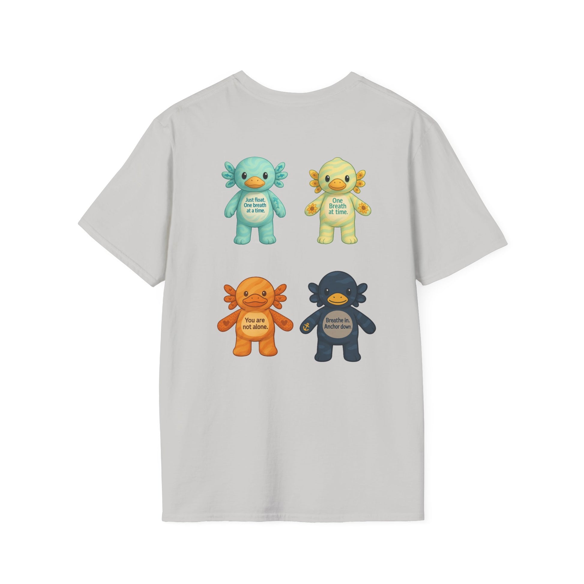 MamiPals Unisex Softstyle T-Shirt, Cute Monsters Tee, Unique Gift, Family Fun Shirt, Birthday Party Apparel, Playful Everyday Wear
