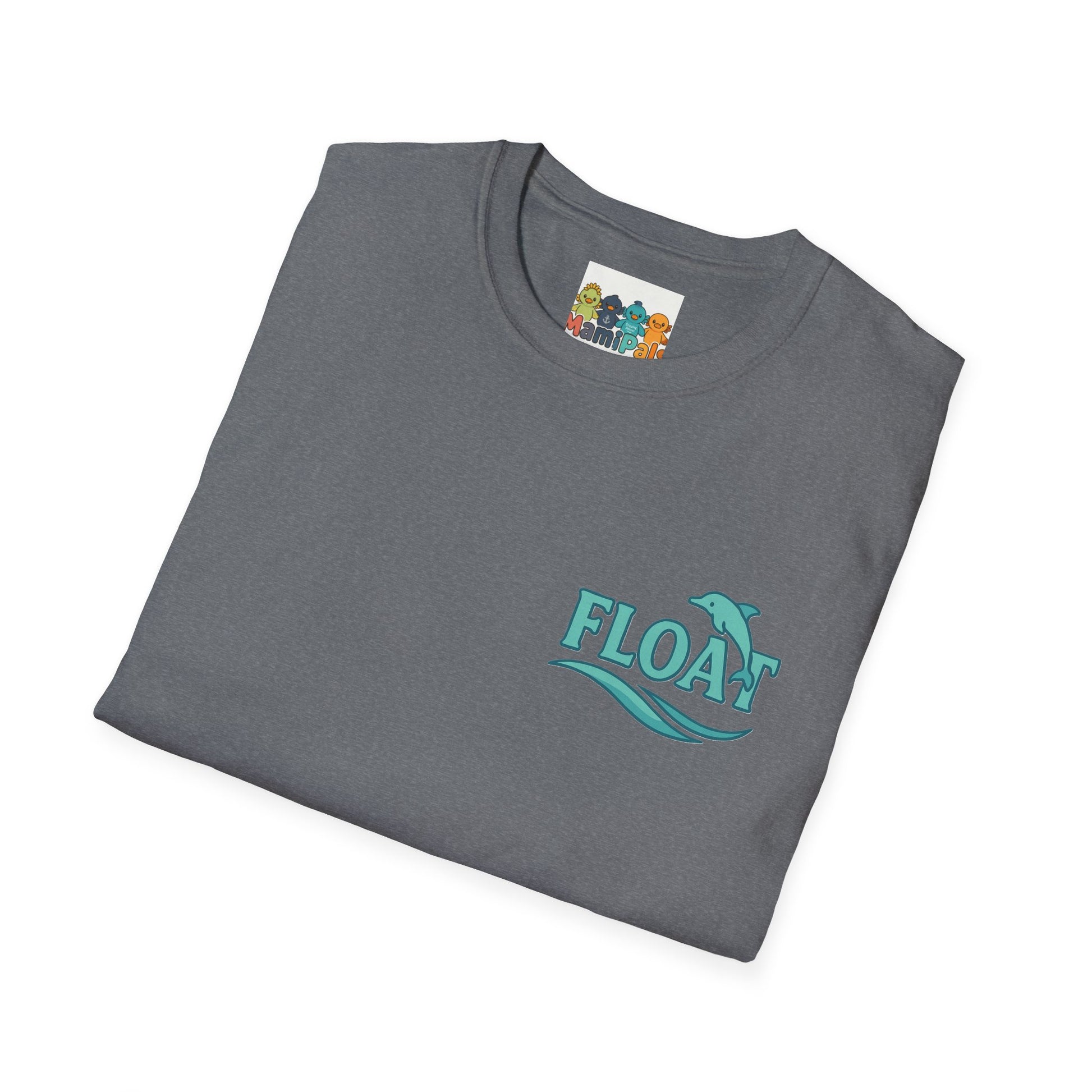 Unisex Softstyle T-Shirt, Float Theme Tee, Cute Quirky Shirt, Relaxation Apparel, Gift for Water Lovers, Affirmation Fashion