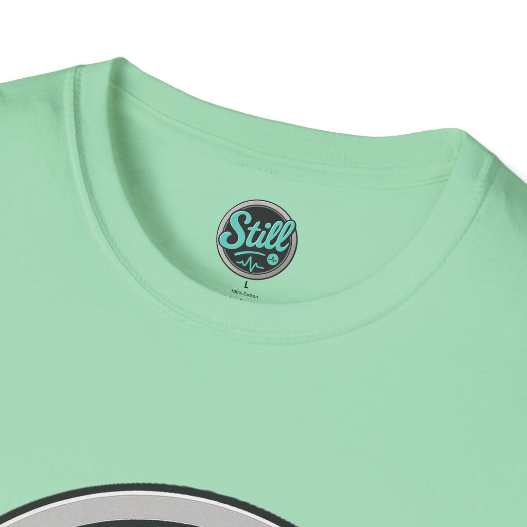 Still Vibes Unisex Softstyle T-Shirt, Casual Tee, Gift for Music Lovers, Relaxation Shirt, Everyday Wear, Comfort Fashion