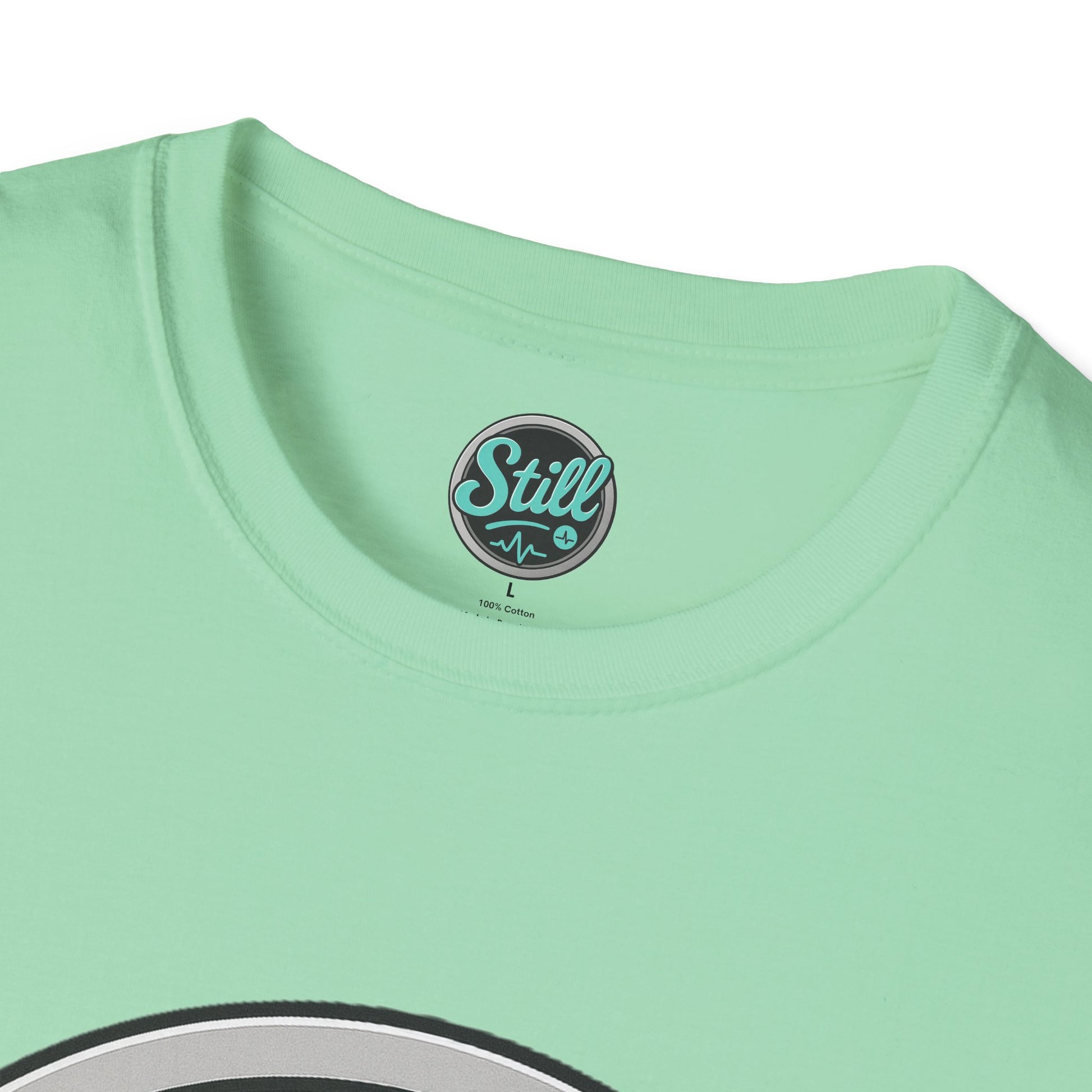 Still Vibes Unisex Softstyle T-Shirt, Casual Tee, Gift for Music Lovers, Relaxation Shirt, Everyday Wear, Comfort Fashion