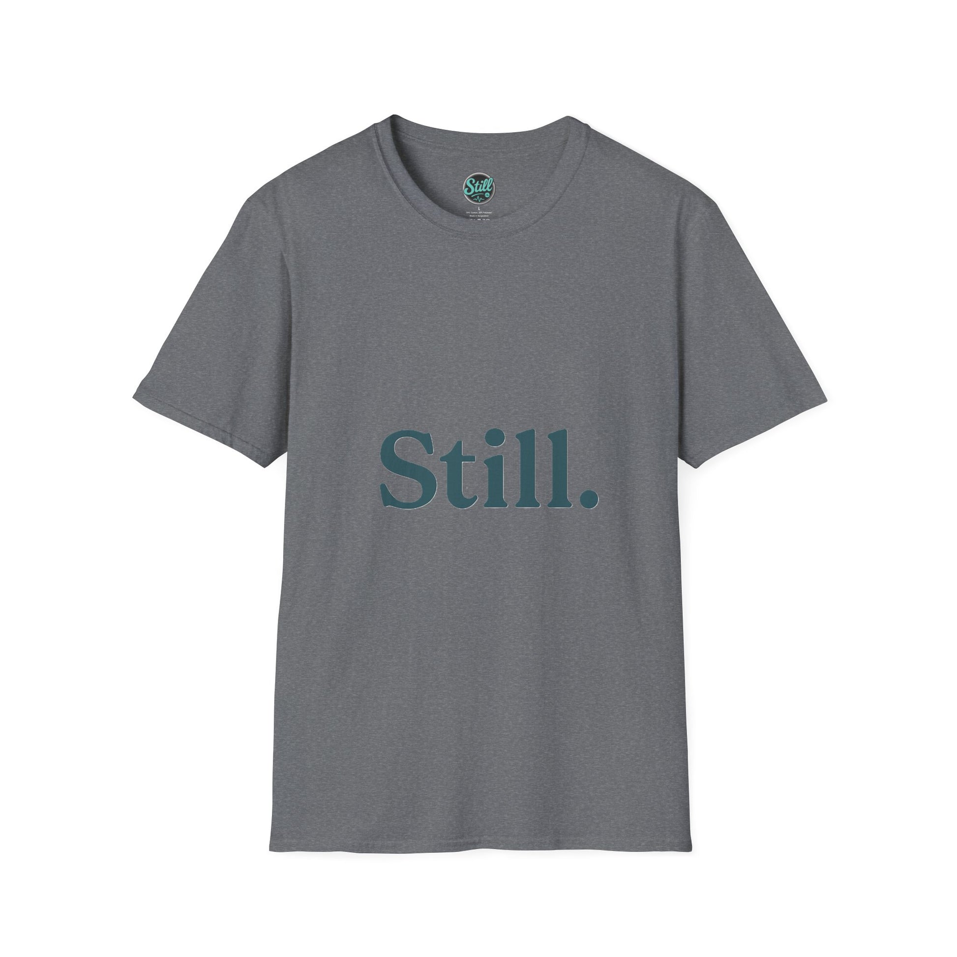 Mindful Message T-Shirt, Unisex Inspirational Tee, Gift for Relaxation, Self-Care Apparel, Mental Wellness Shirt