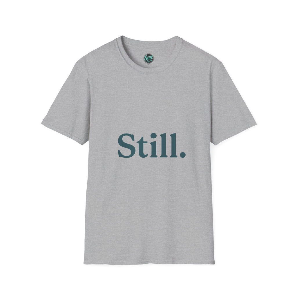Mindful Message T-Shirt, Unisex Inspirational Tee, Gift for Relaxation, Self-Care Apparel, Mental Wellness Shirt