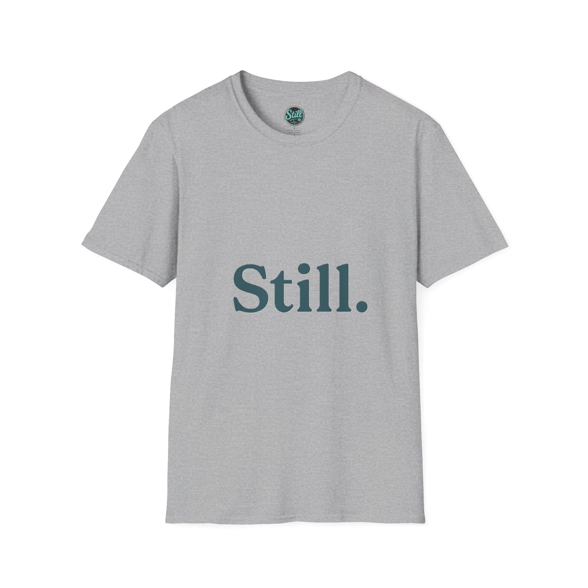 Mindful Message T-Shirt, Unisex Inspirational Tee, Gift for Relaxation, Self-Care Apparel, Mental Wellness Shirt