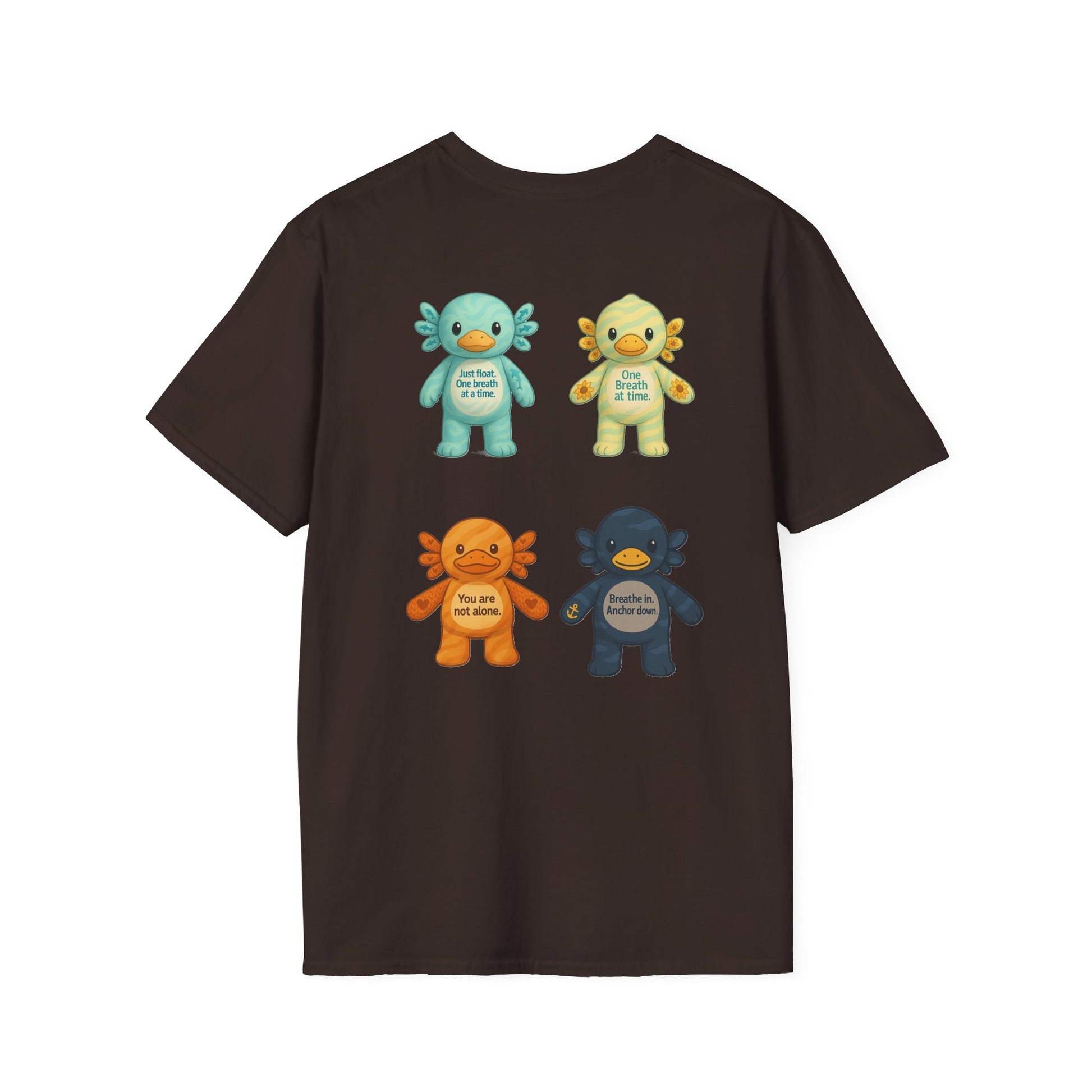 MamiPals Unisex Softstyle T-Shirt, Cute Monsters Tee, Unique Gift, Family Fun Shirt, Birthday Party Apparel, Playful Everyday Wear