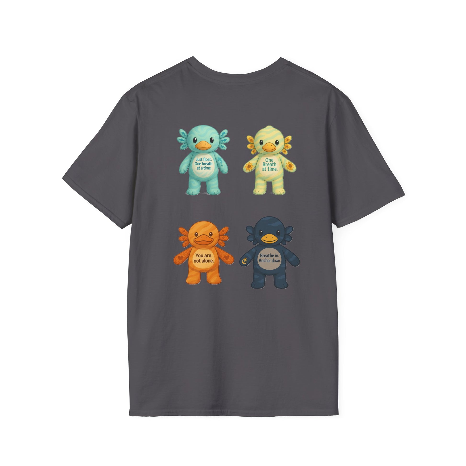 MamiPals Unisex Softstyle T-Shirt, Cute Monsters Tee, Unique Gift, Family Fun Shirt, Birthday Party Apparel, Playful Everyday Wear