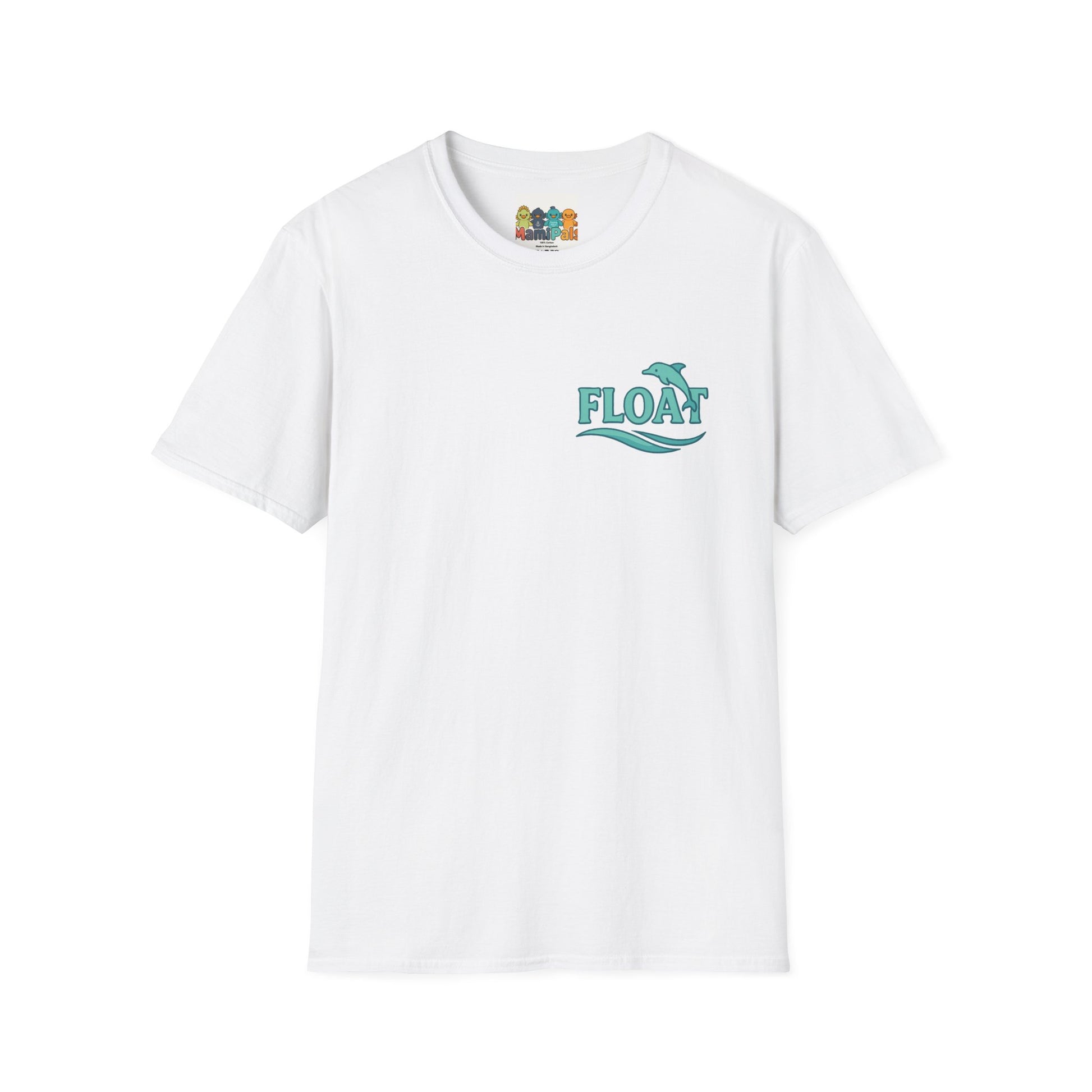Unisex Softstyle T-Shirt, Float Theme Tee, Cute Quirky Shirt, Relaxation Apparel, Gift for Water Lovers, Affirmation Fashion