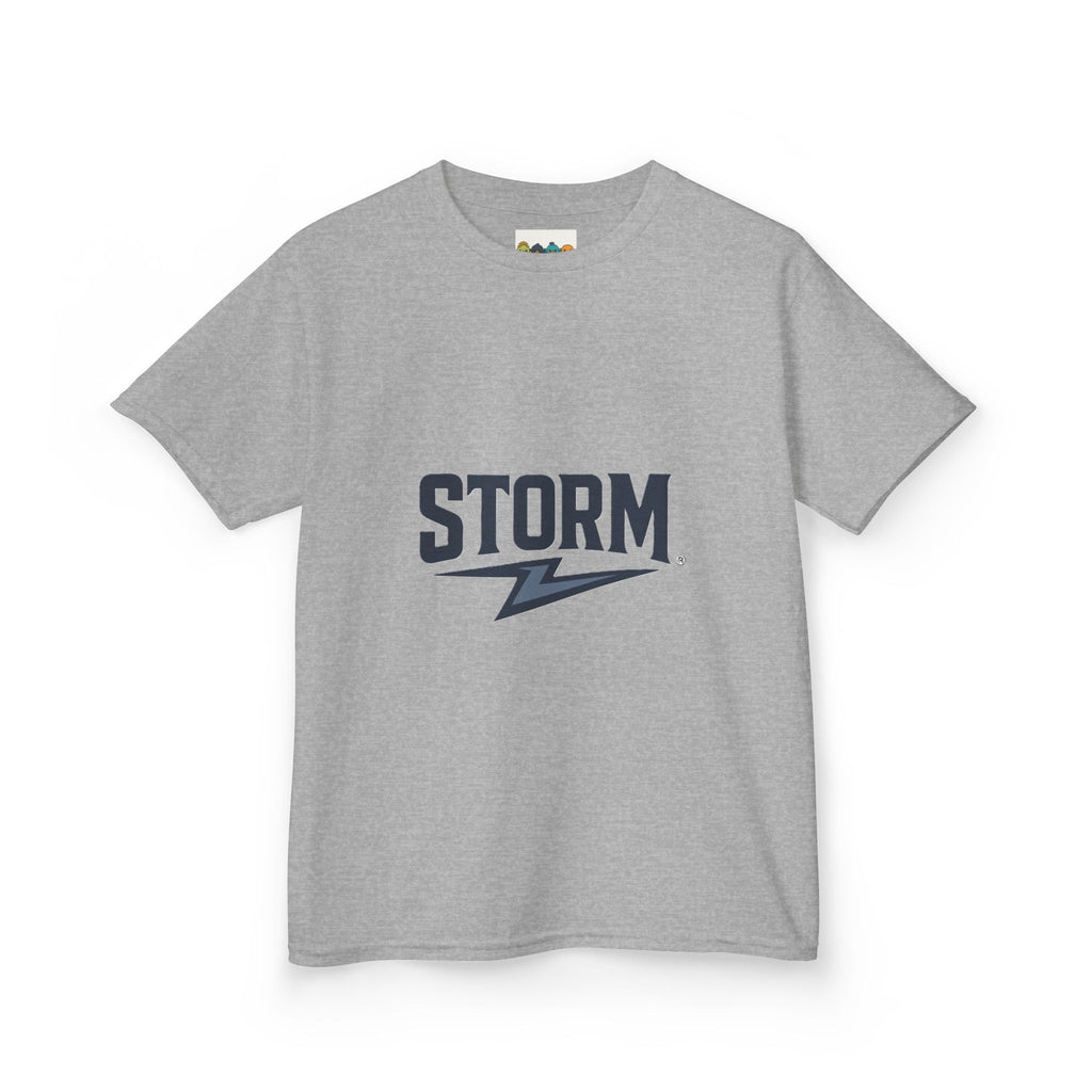 Kids Storm Graphic Tee, Fun Kids Shirt, Calm the Storm Tee, Kids Cartoon T-Shirt, Unique Gift for Boys and Girls