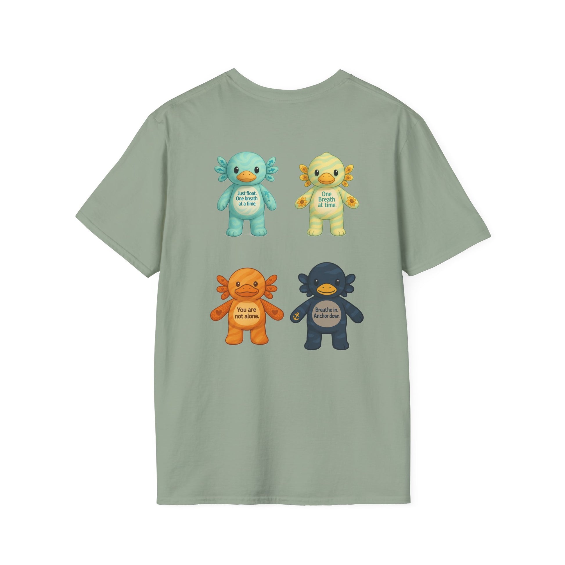 MamiPals Unisex Softstyle T-Shirt, Cute Monsters Tee, Unique Gift, Family Fun Shirt, Birthday Party Apparel, Playful Everyday Wear