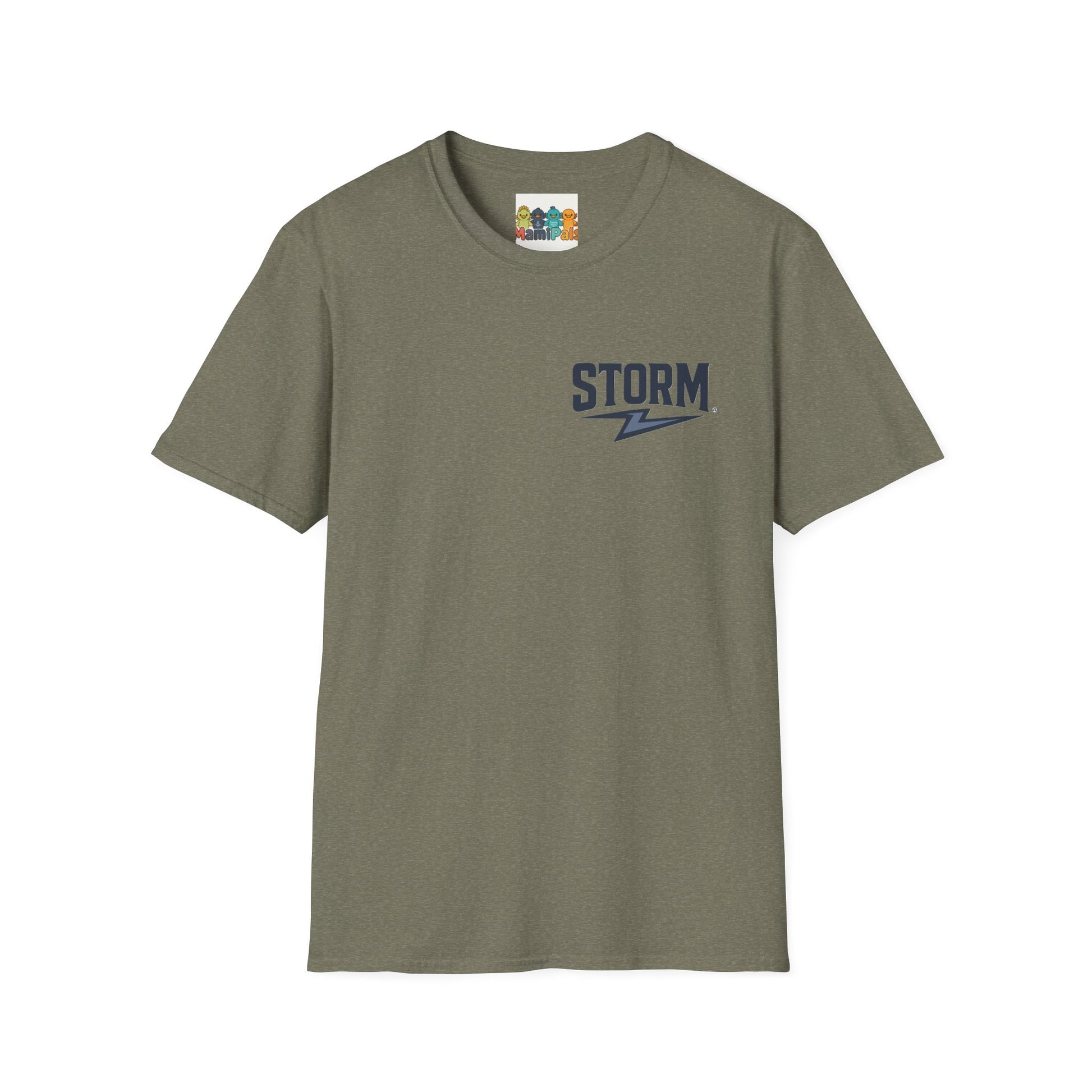 Stormy Duck Unisex T-Shirt, Cute Casual Tee, Fun Gift for Kids & Adults, Summer Adventure Apparel, Rainy Day Outfit