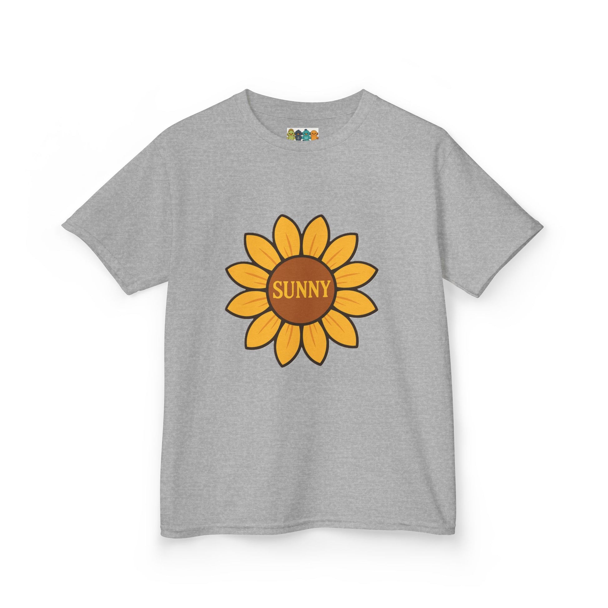 Sunny Sunflower Kids Tee, Bright Summer Shirt, Cute Gift for Children, Fun Playwear, Nature-Themed Outfit, Thoughtful Birthday Present