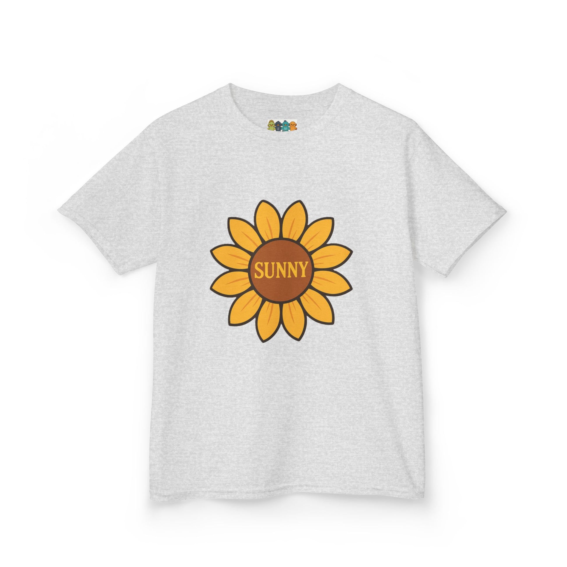 Sunny Sunflower Kids Tee, Bright Summer Shirt, Cute Gift for Children, Fun Playwear, Nature-Themed Outfit, Thoughtful Birthday Present