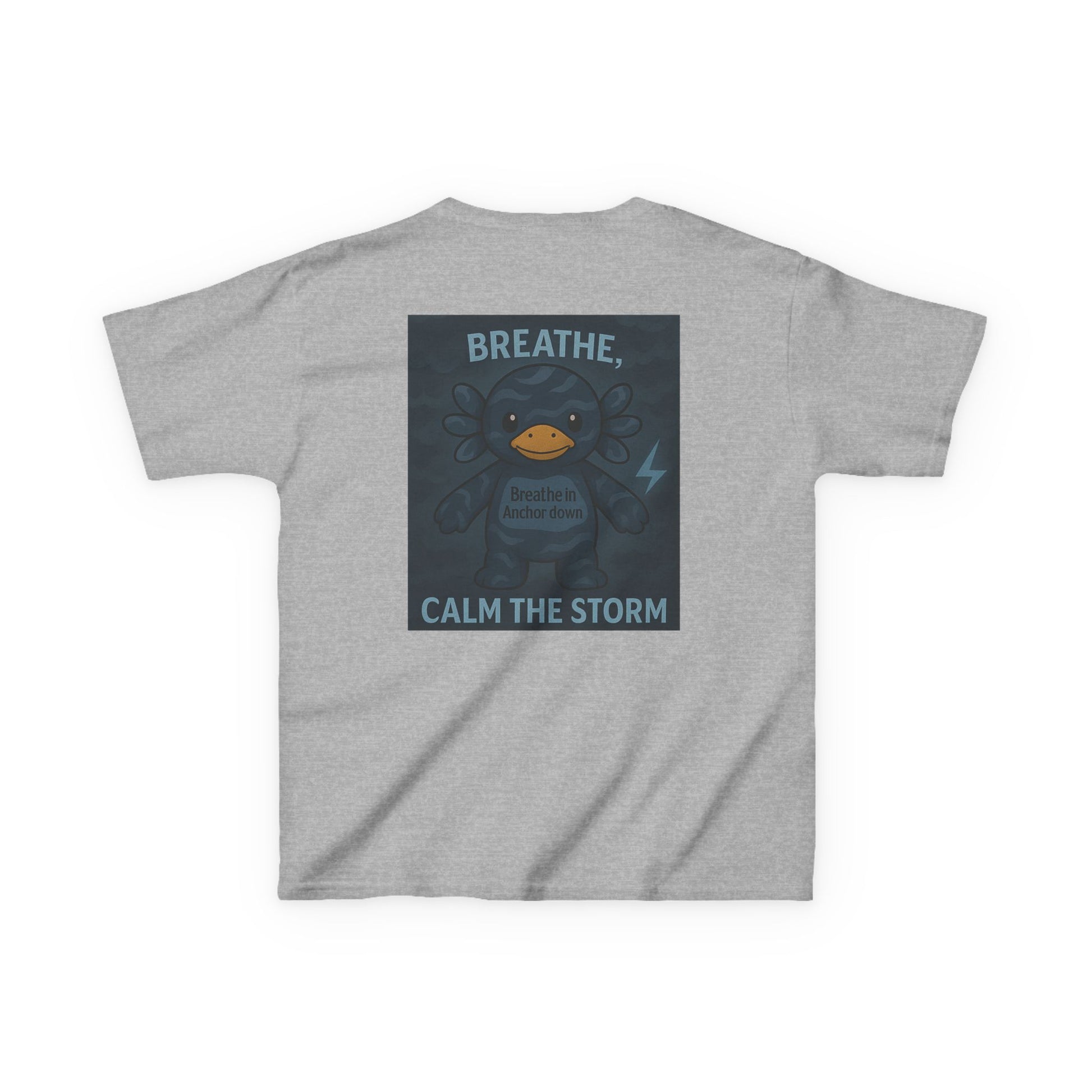 Kids Storm Graphic Tee, Fun Kids Shirt, Calm the Storm Tee, Kids Cartoon T-Shirt, Unique Gift for Boys and Girls