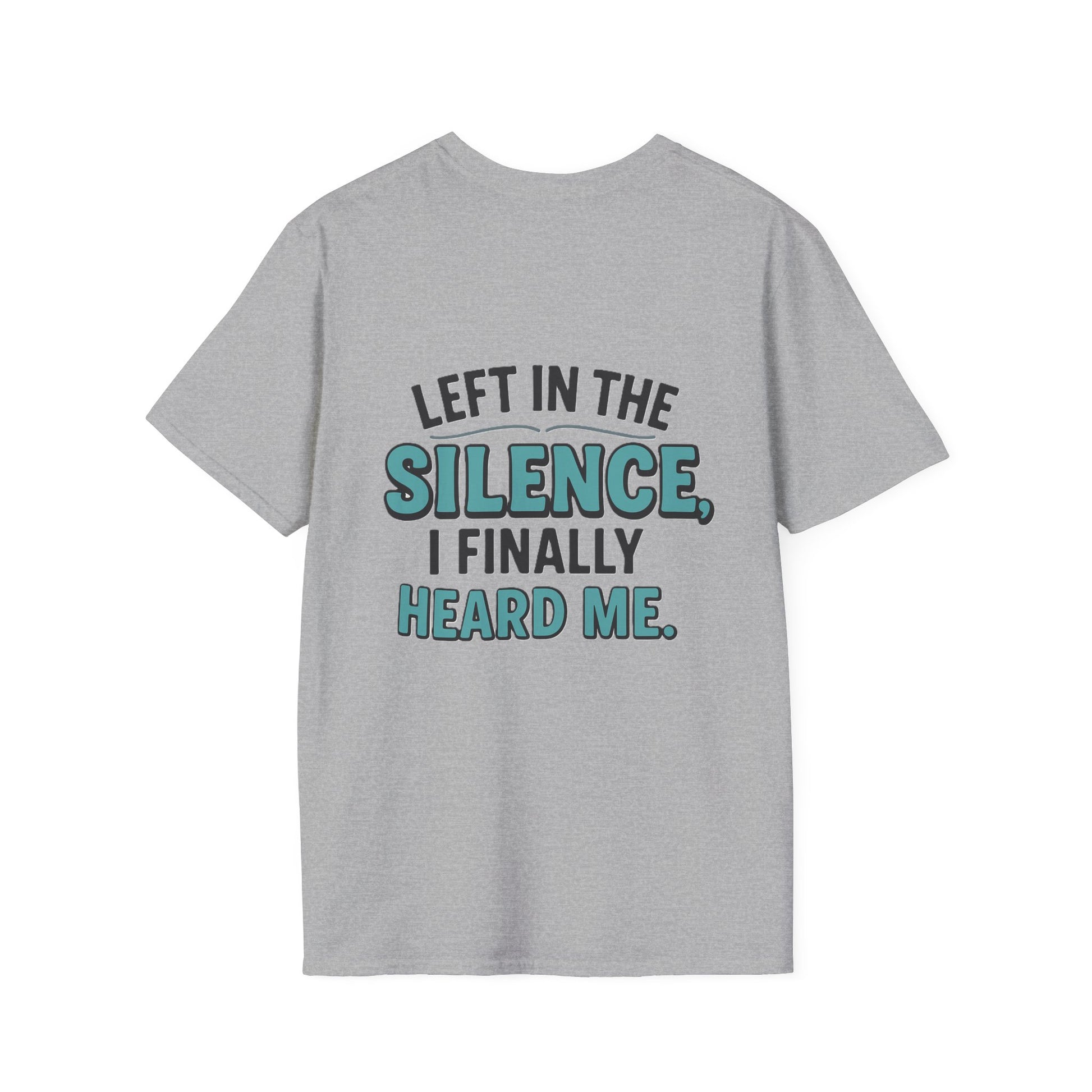 Mindful Message T-Shirt, Unisex Inspirational Tee, Gift for Relaxation, Self-Care Apparel, Mental Wellness Shirt