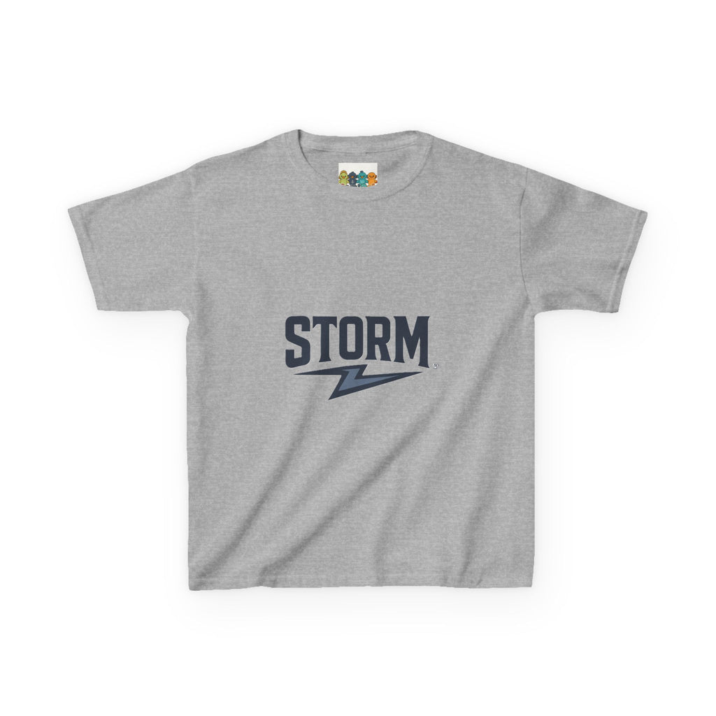 Kids Storm Graphic Tee, Fun Kids Shirt, Calm the Storm Tee, Kids Cartoon T-Shirt, Unique Gift for Boys and Girls