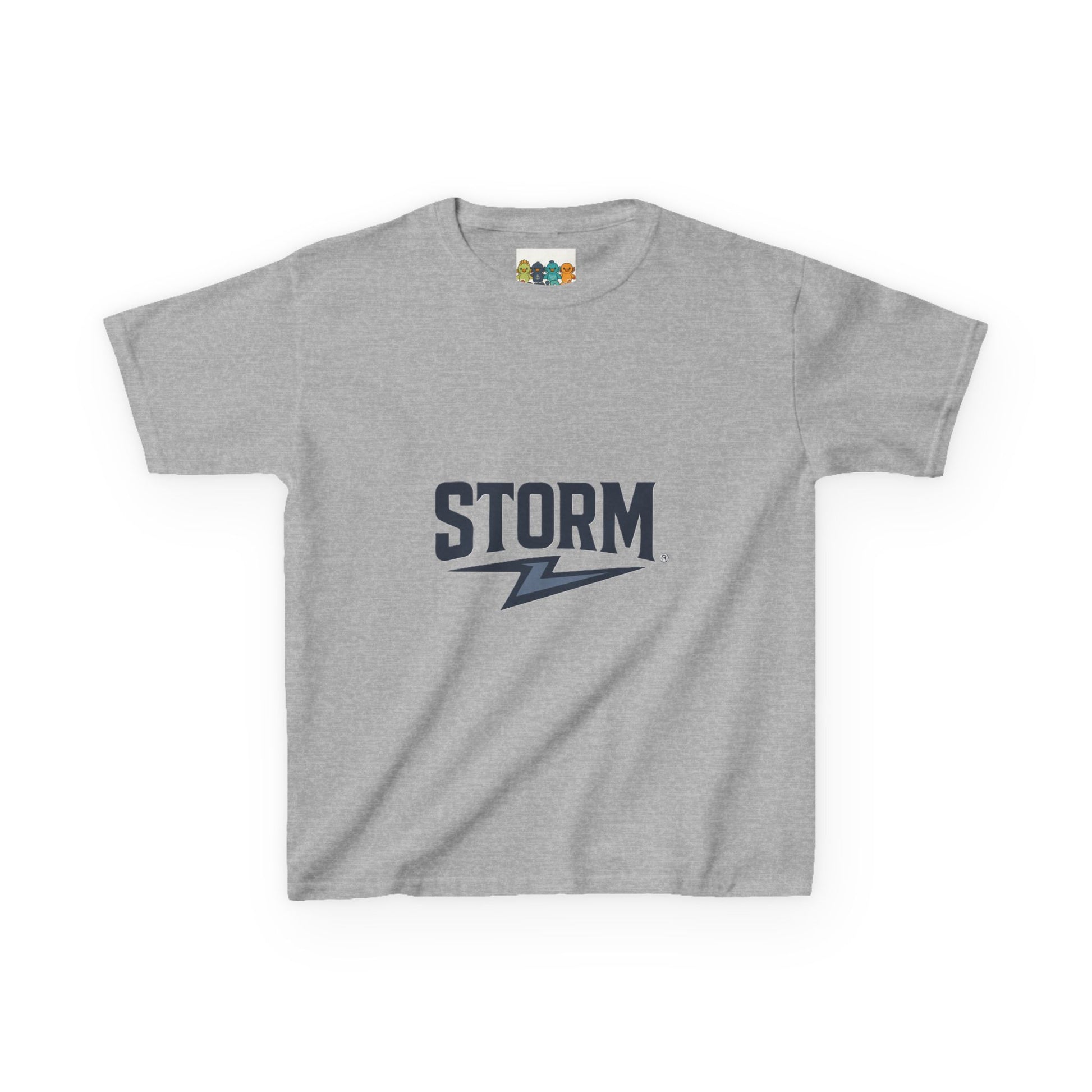 Kids Storm Graphic Tee, Fun Kids Shirt, Calm the Storm Tee, Kids Cartoon T-Shirt, Unique Gift for Boys and Girls