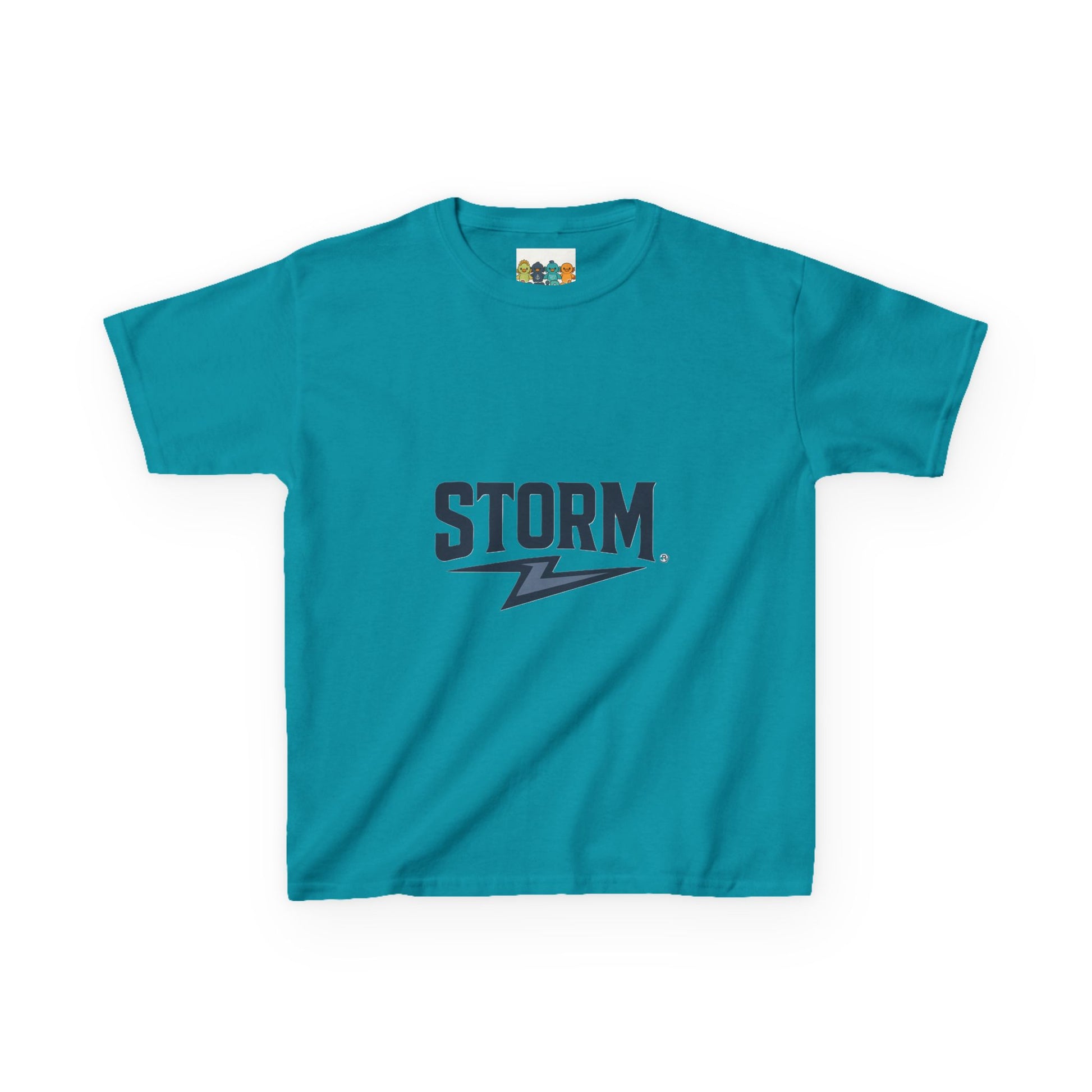 Kids Storm Graphic Tee, Fun Kids Shirt, Calm the Storm Tee, Kids Cartoon T-Shirt, Unique Gift for Boys and Girls