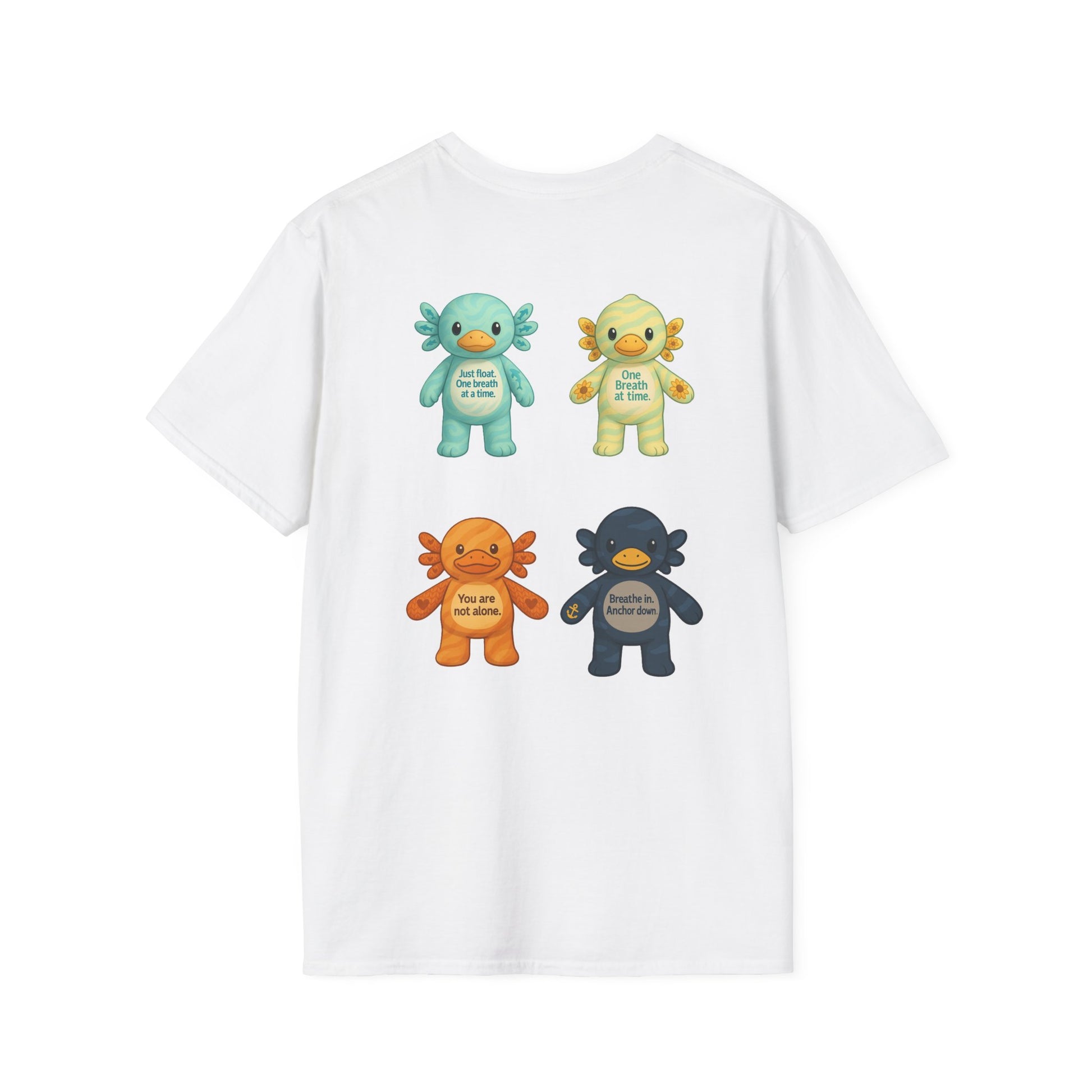 MamiPals Unisex Softstyle T-Shirt, Cute Monsters Tee, Unique Gift, Family Fun Shirt, Birthday Party Apparel, Playful Everyday Wear