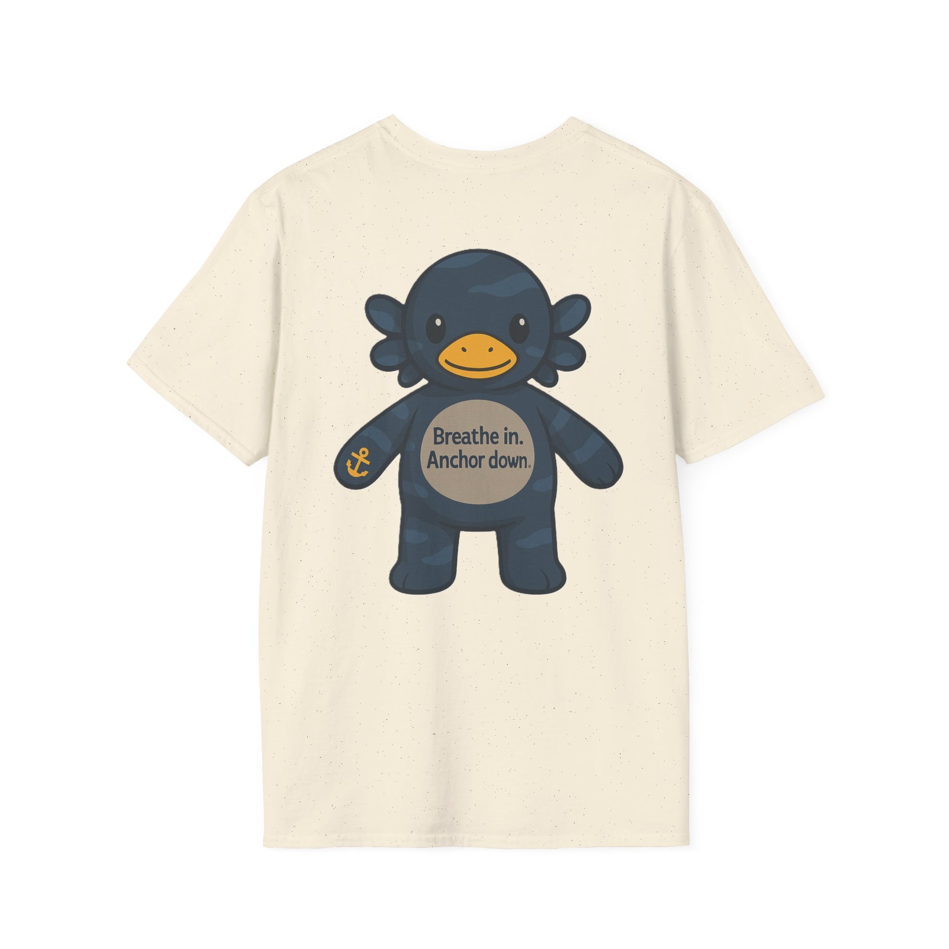 Stormy Duck Unisex T-Shirt, Cute Casual Tee, Fun Gift for Kids & Adults, Summer Adventure Apparel, Rainy Day Outfit