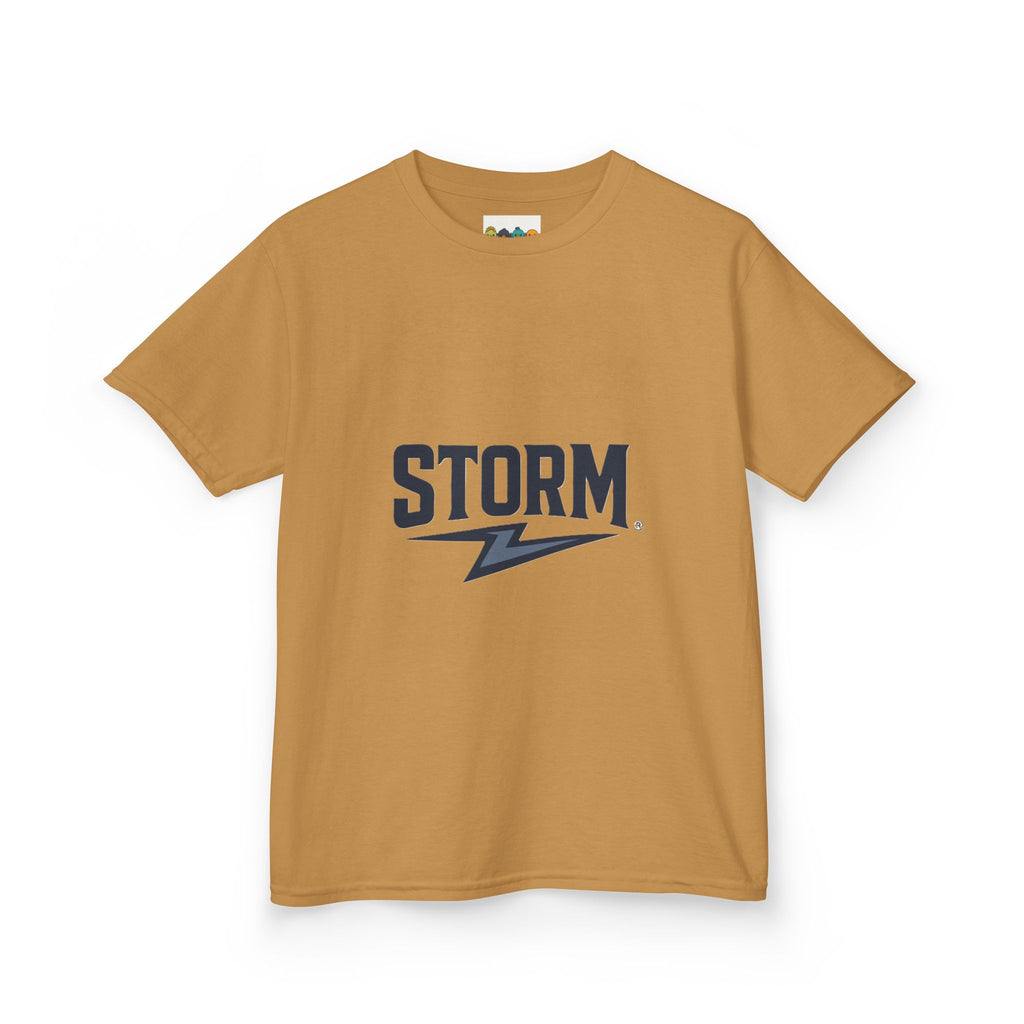 Kids Storm Graphic Tee, Fun Kids Shirt, Calm the Storm Tee, Kids Cartoon T-Shirt, Unique Gift for Boys and Girls