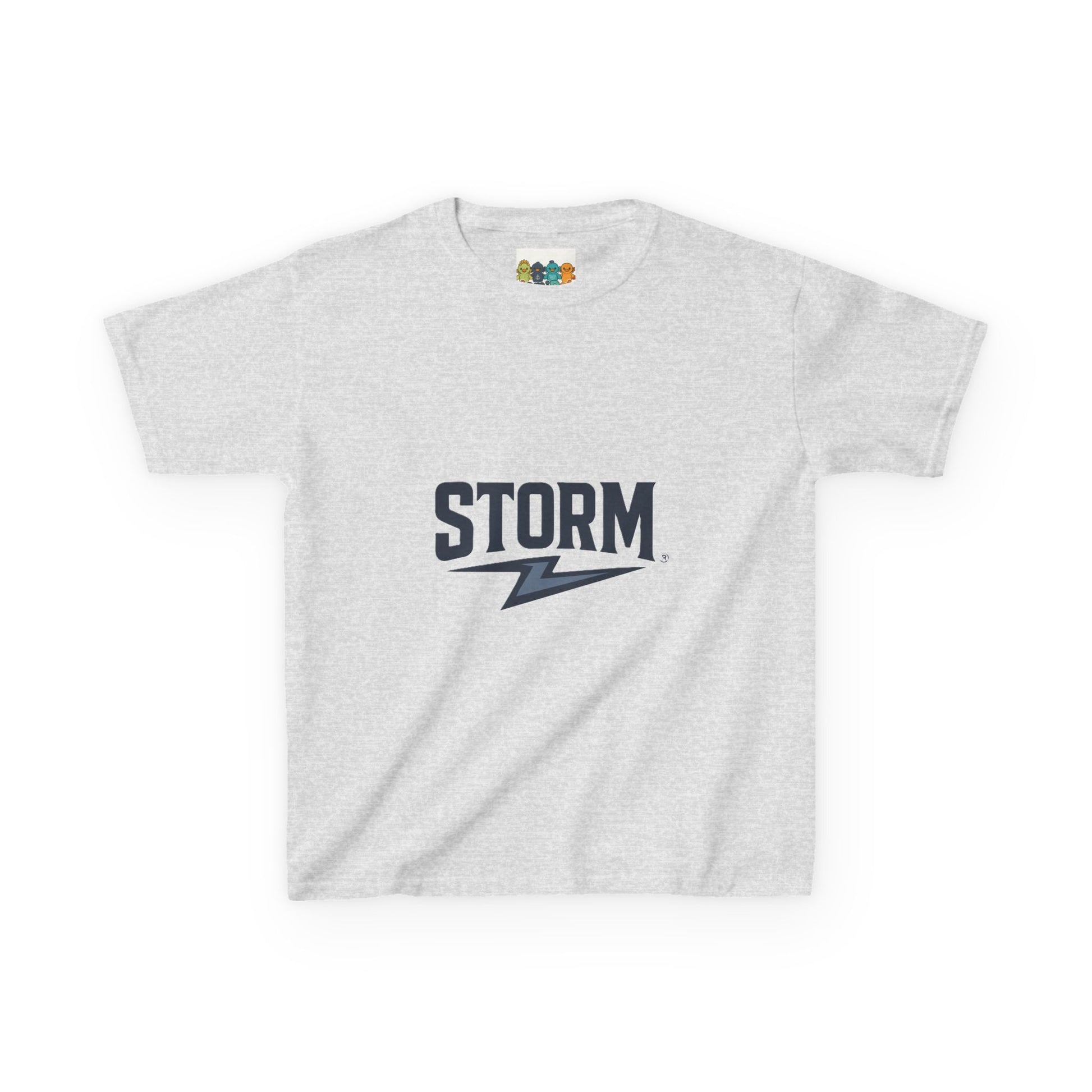 Kids Storm Graphic Tee, Fun Kids Shirt, Calm the Storm Tee, Kids Cartoon T-Shirt, Unique Gift for Boys and Girls