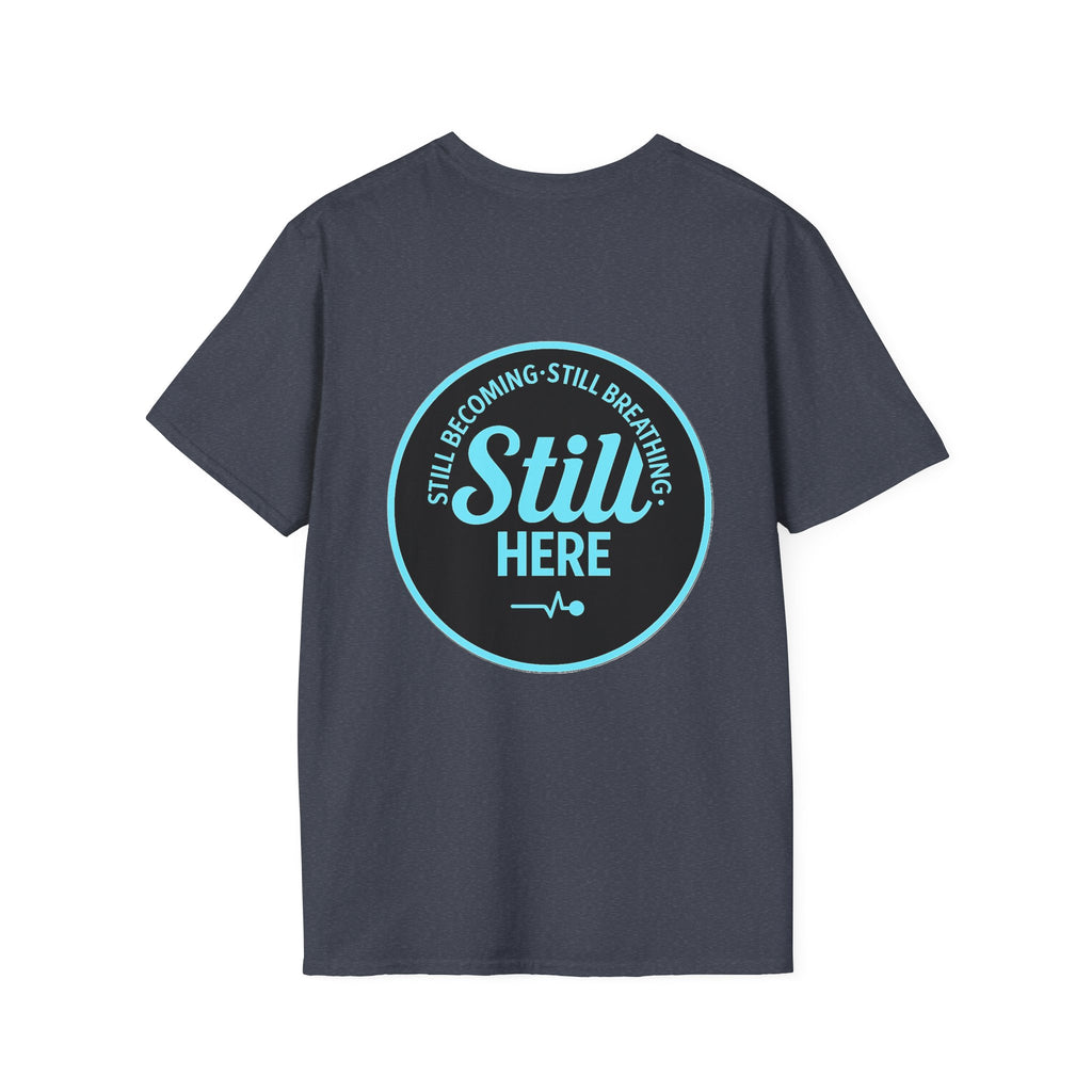Still Vibes Unisex Softstyle T-Shirt, Casual Tee, Gift for Music Lovers, Relaxation Shirt, Everyday Wear, Comfort Fashion