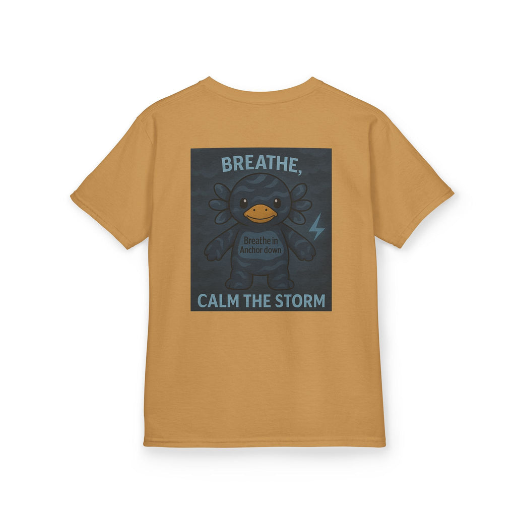 Kids Storm Graphic Tee, Fun Kids Shirt, Calm the Storm Tee, Kids Cartoon T-Shirt, Unique Gift for Boys and Girls