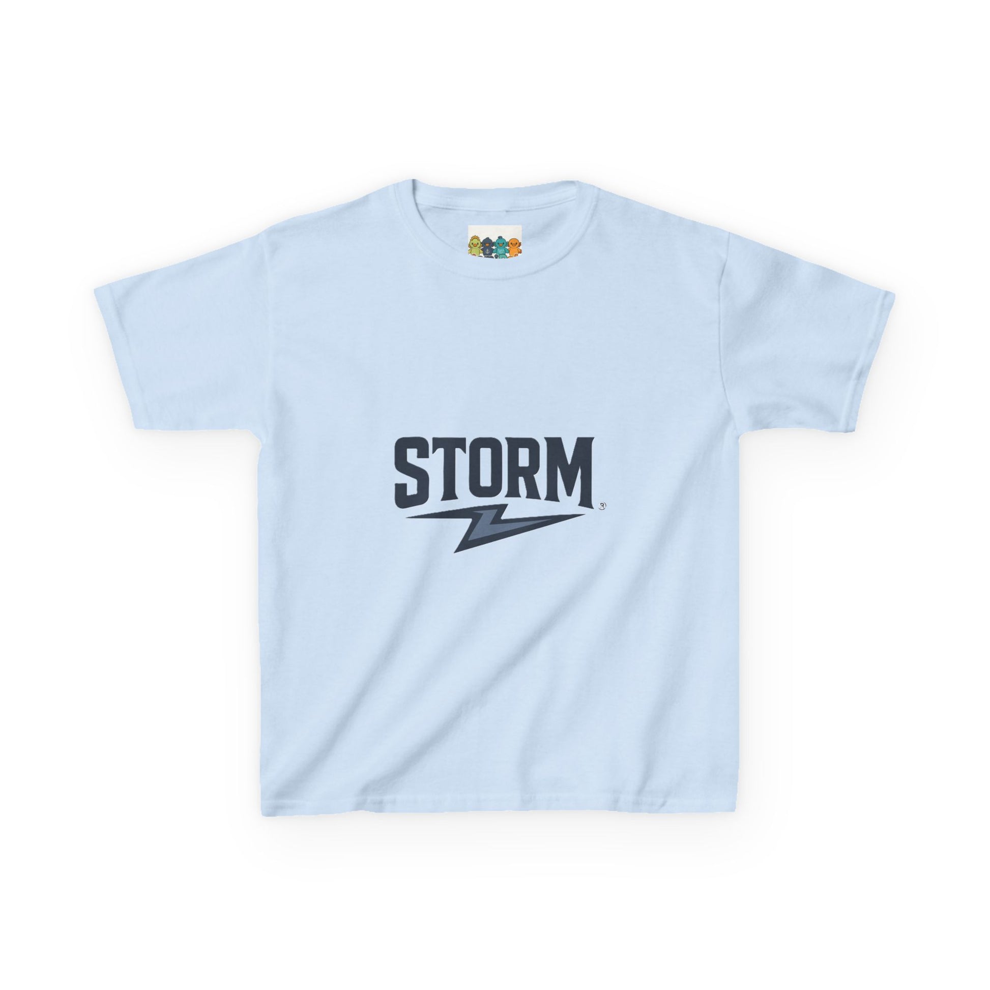 Kids Storm Graphic Tee, Fun Kids Shirt, Calm the Storm Tee, Kids Cartoon T-Shirt, Unique Gift for Boys and Girls