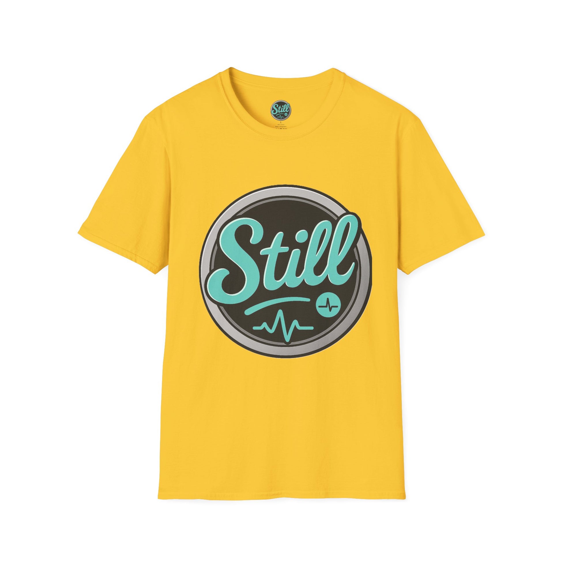 Still Vibes Unisex Softstyle T-Shirt, Casual Tee, Gift for Music Lovers, Relaxation Shirt, Everyday Wear, Comfort Fashion