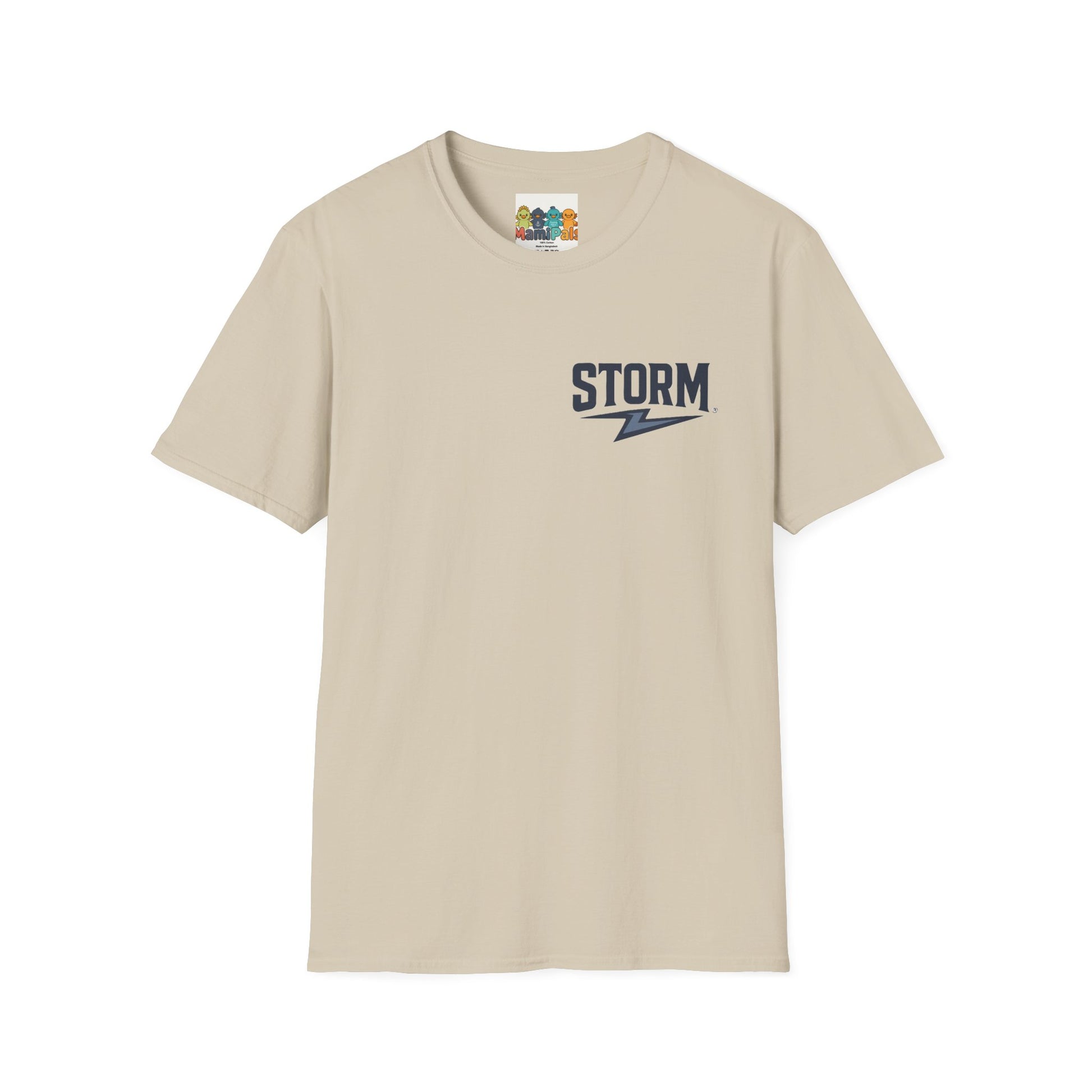 Stormy Duck Unisex T-Shirt, Cute Casual Tee, Fun Gift for Kids & Adults, Summer Adventure Apparel, Rainy Day Outfit