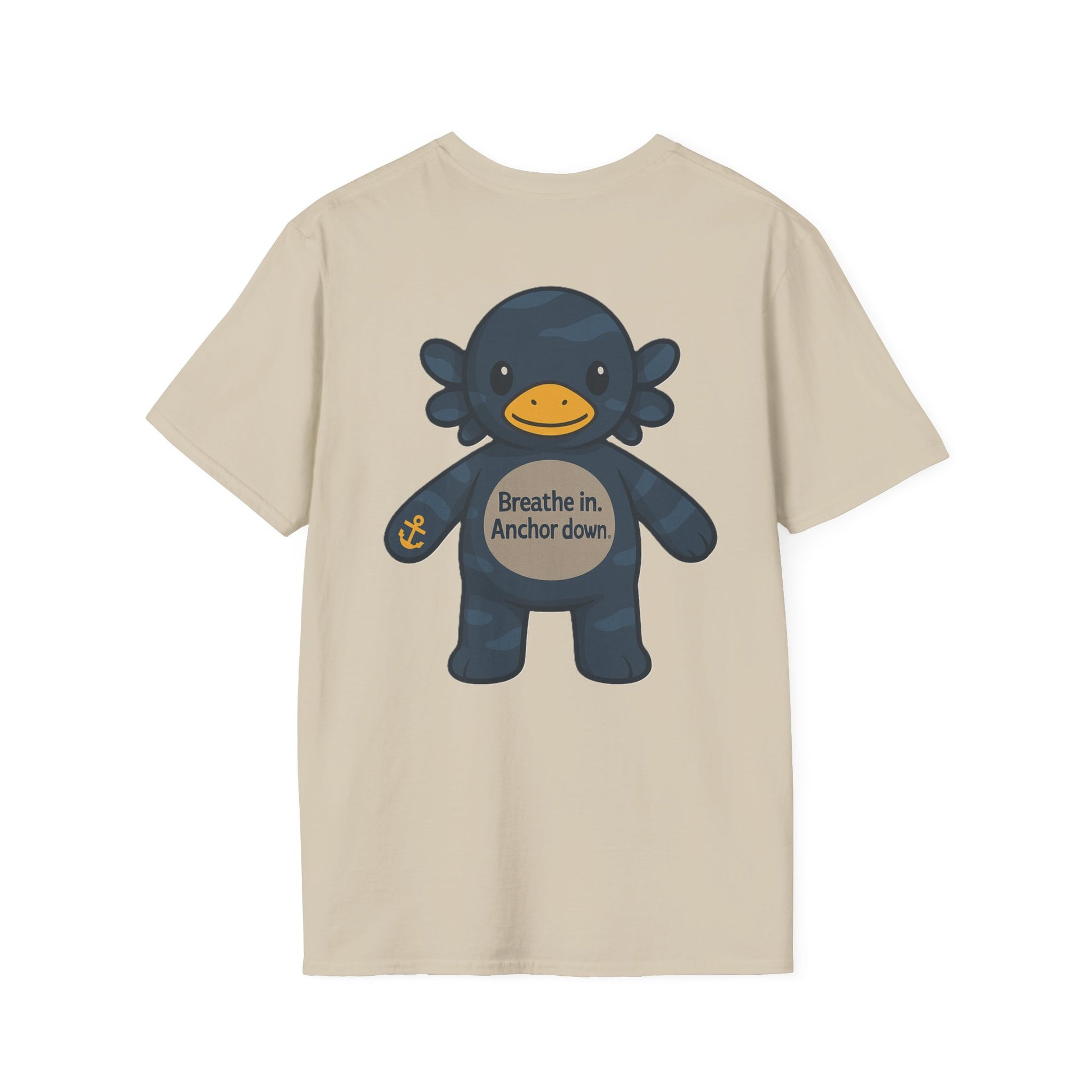 Stormy Duck Unisex T-Shirt, Cute Casual Tee, Fun Gift for Kids & Adults, Summer Adventure Apparel, Rainy Day Outfit
