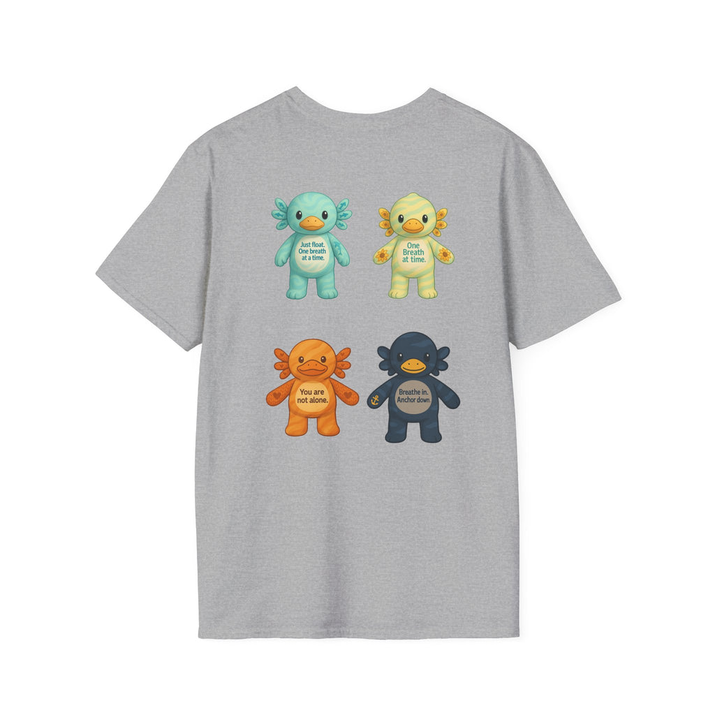 MamiPals Unisex Softstyle T-Shirt, Cute Monsters Tee, Unique Gift, Family Fun Shirt, Birthday Party Apparel, Playful Everyday Wear