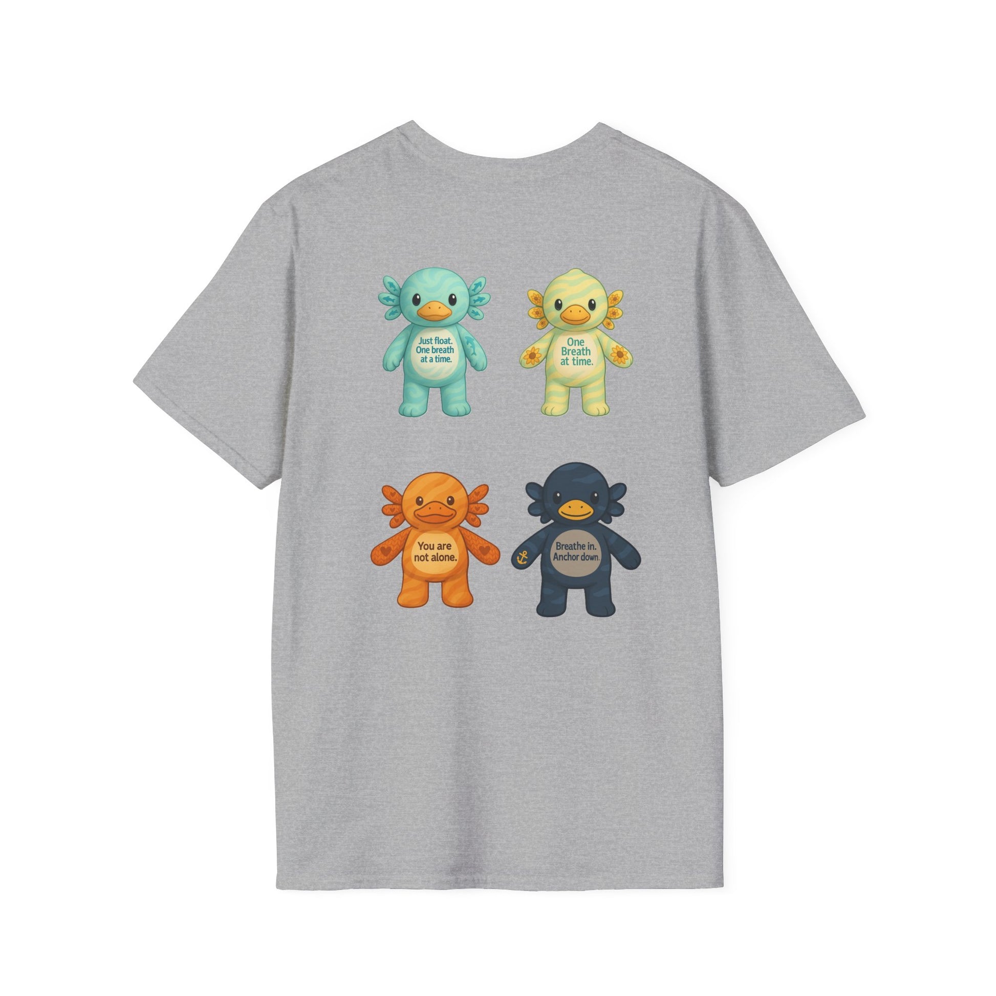 MamiPals Unisex Softstyle T-Shirt, Cute Monsters Tee, Unique Gift, Family Fun Shirt, Birthday Party Apparel, Playful Everyday Wear