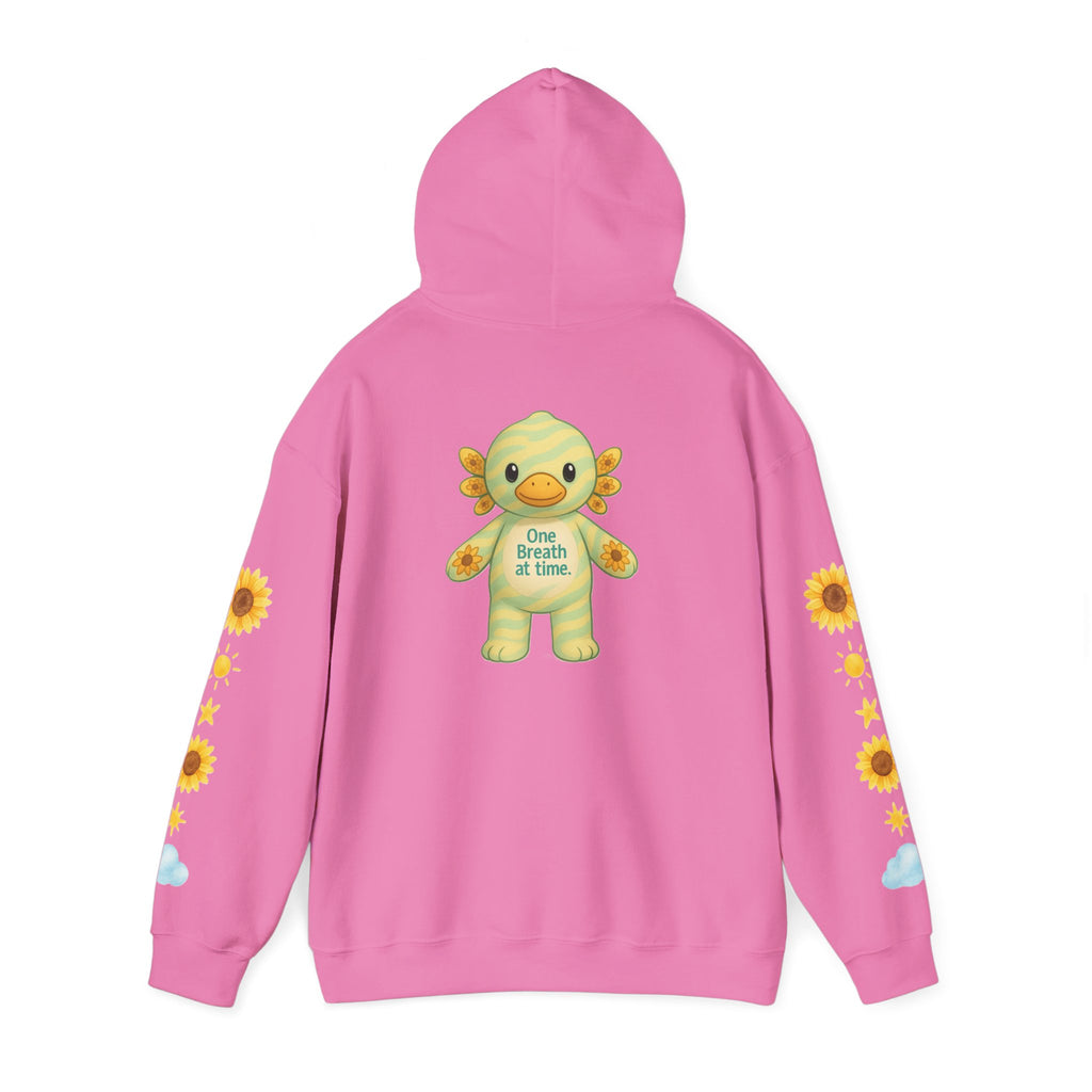 Sunny Message Unisex Hoodie, Cute Sweatshirt, Gift for Sunshine Lovers, Spring Fashion, Cozy Wear, Mental Health Support