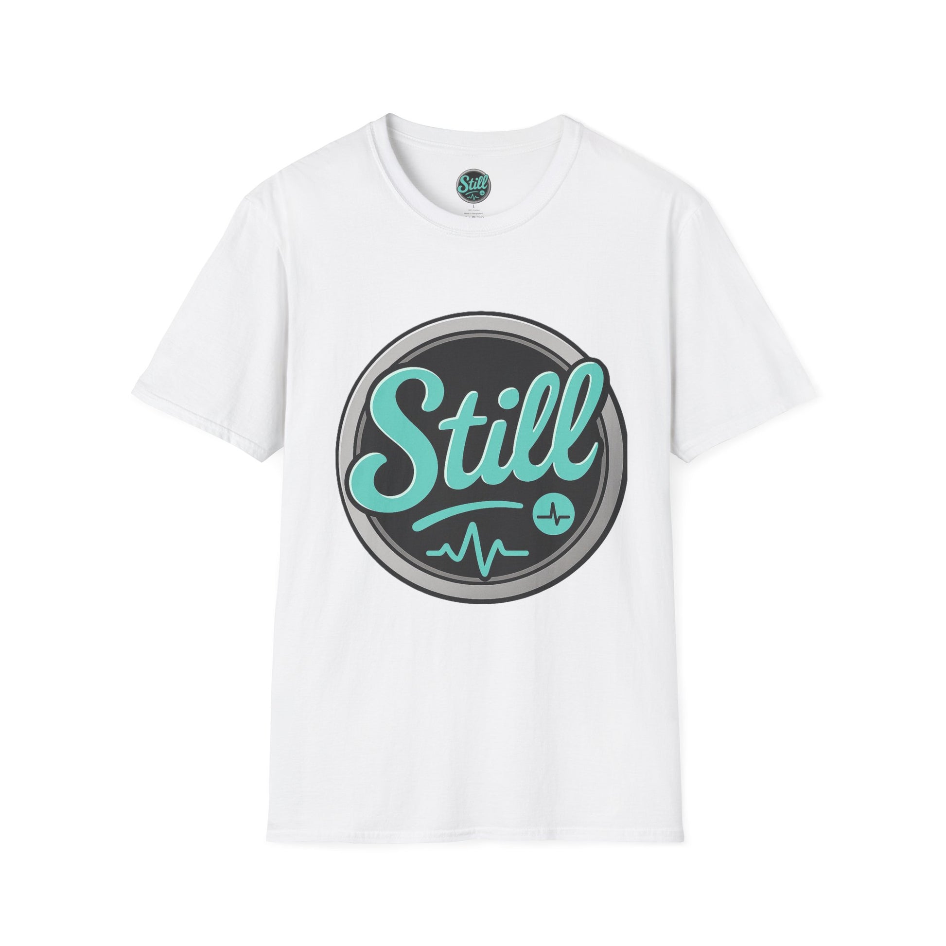 Still Vibes Unisex Softstyle T-Shirt, Casual Tee, Gift for Music Lovers, Relaxation Shirt, Everyday Wear, Comfort Fashion