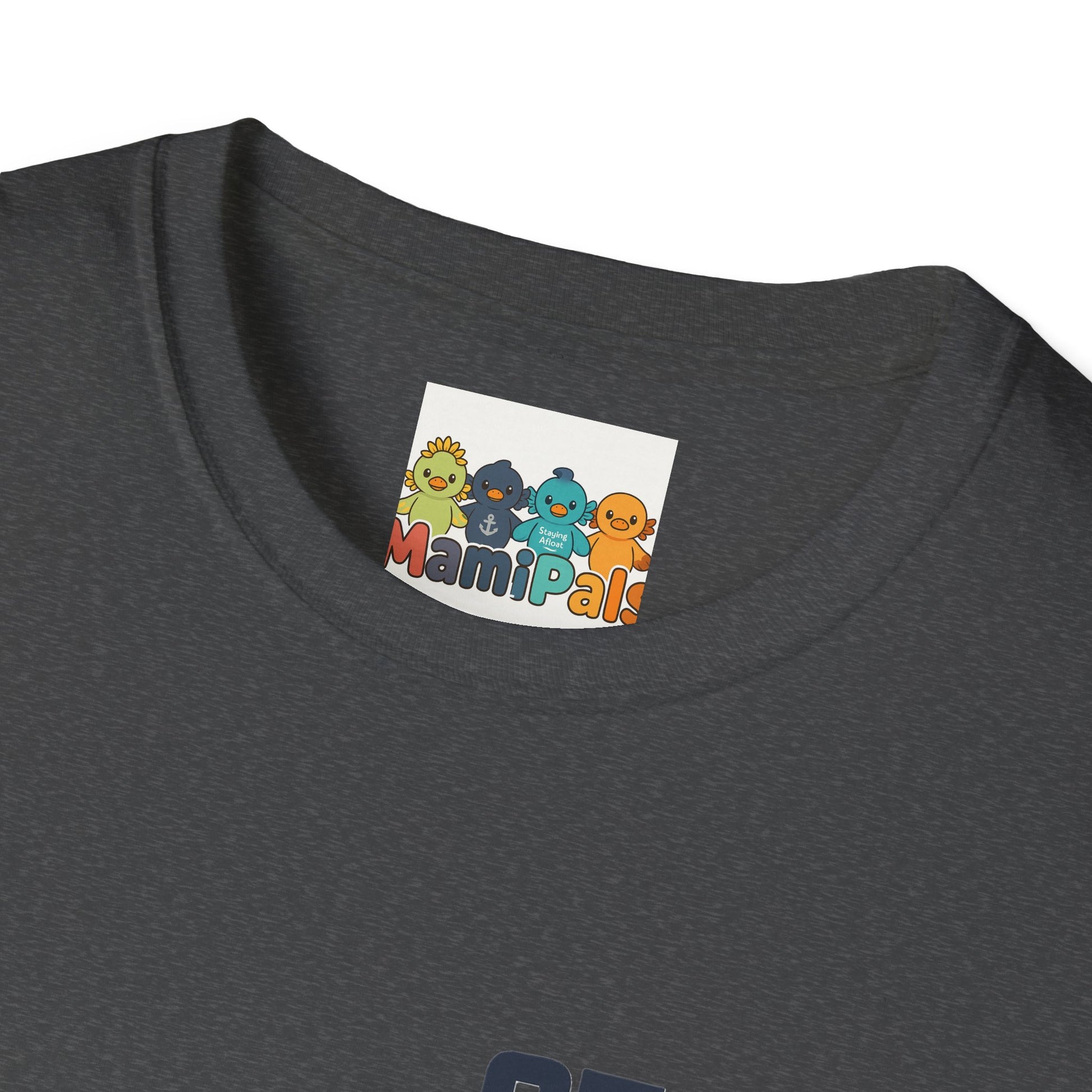 Stormy Duck Unisex T-Shirt, Cute Casual Tee, Fun Gift for Kids & Adults, Summer Adventure Apparel, Rainy Day Outfit