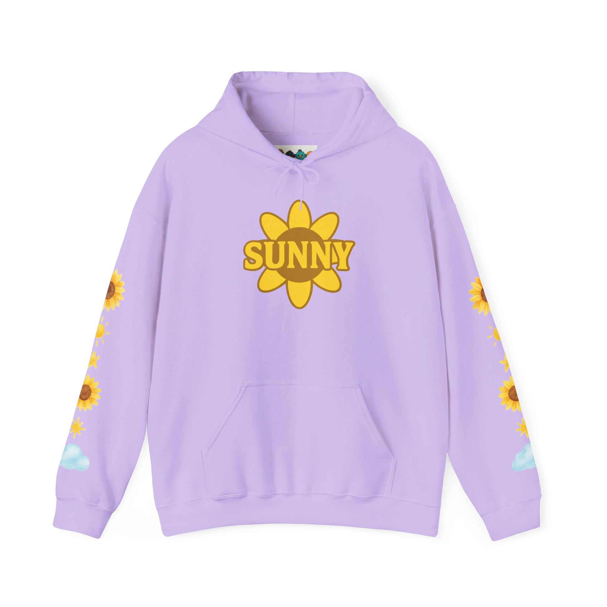 Sunny Message Unisex Hoodie, Cute Sweatshirt, Gift for Sunshine Lovers, Spring Fashion, Cozy Wear, Mental Health Support