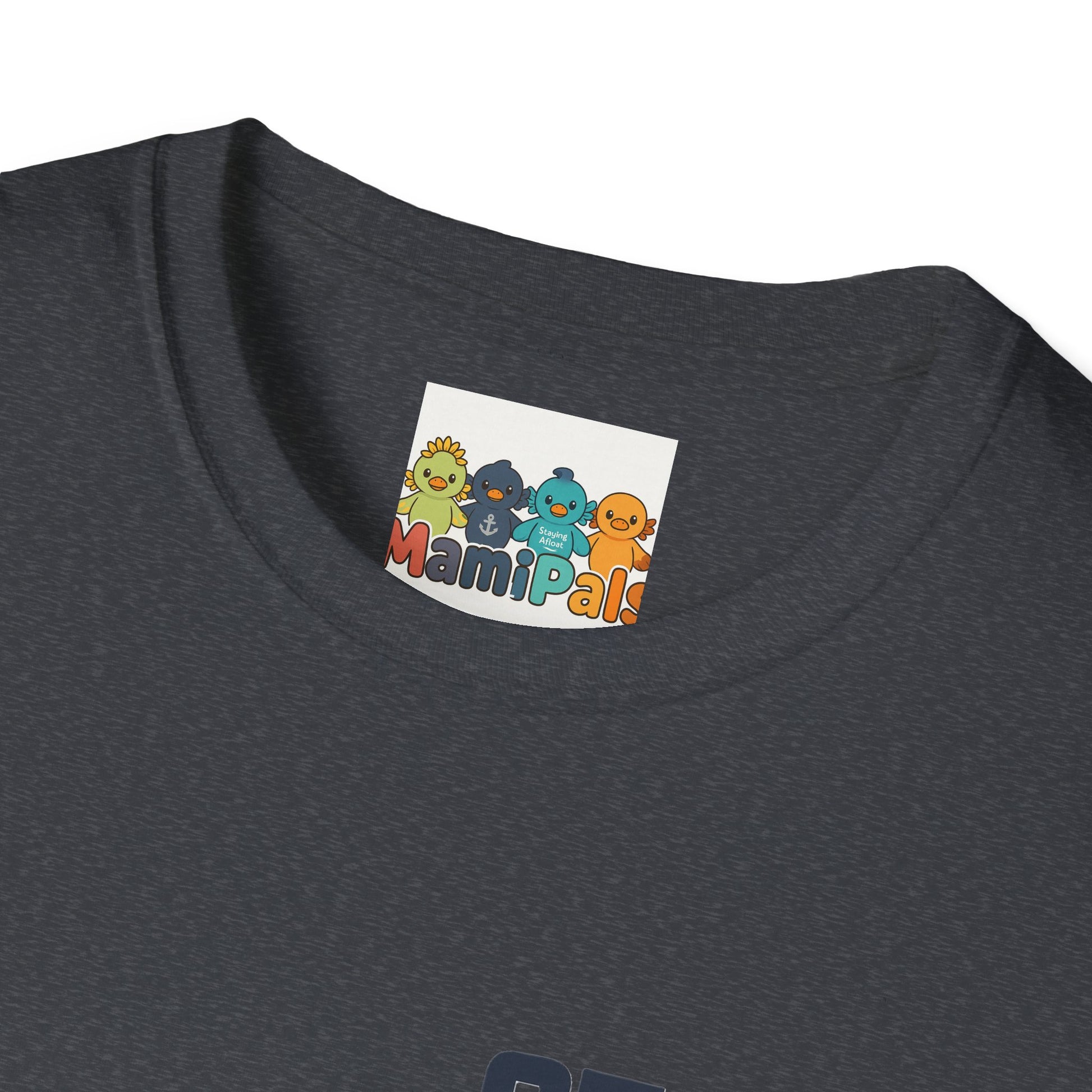 Stormy Duck Unisex T-Shirt, Cute Casual Tee, Fun Gift for Kids & Adults, Summer Adventure Apparel, Rainy Day Outfit