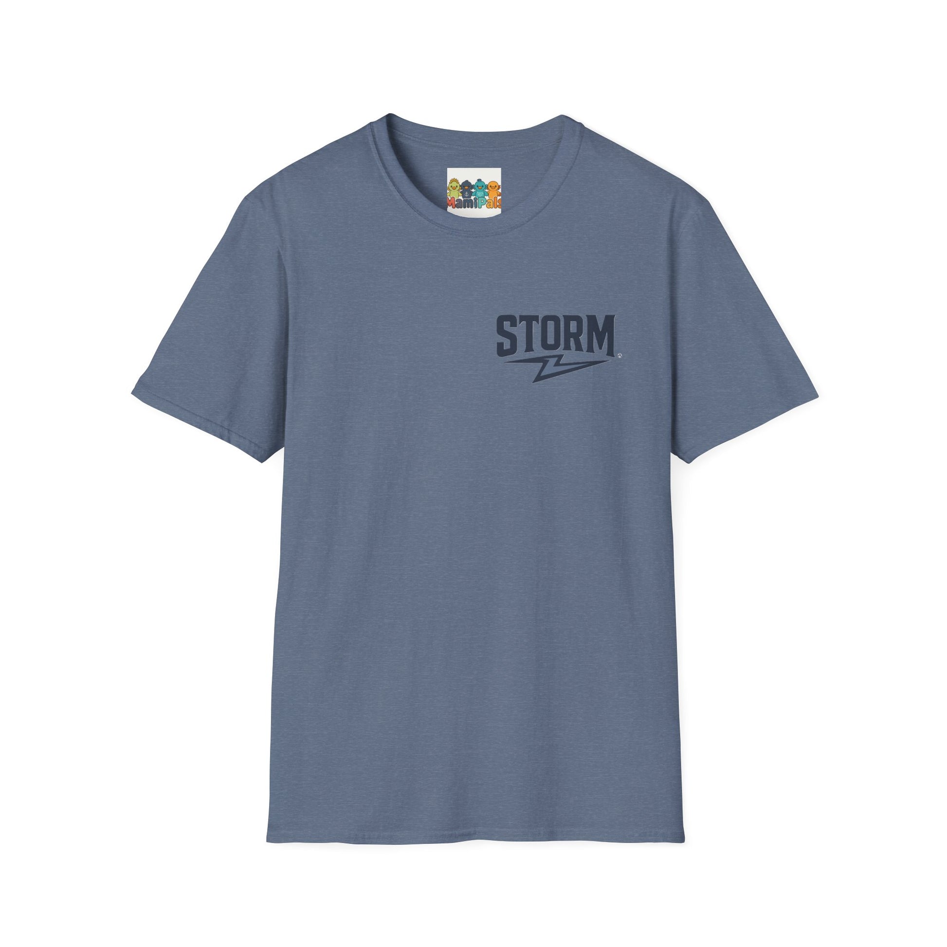 Stormy Duck Unisex T-Shirt, Cute Casual Tee, Fun Gift for Kids & Adults, Summer Adventure Apparel, Rainy Day Outfit