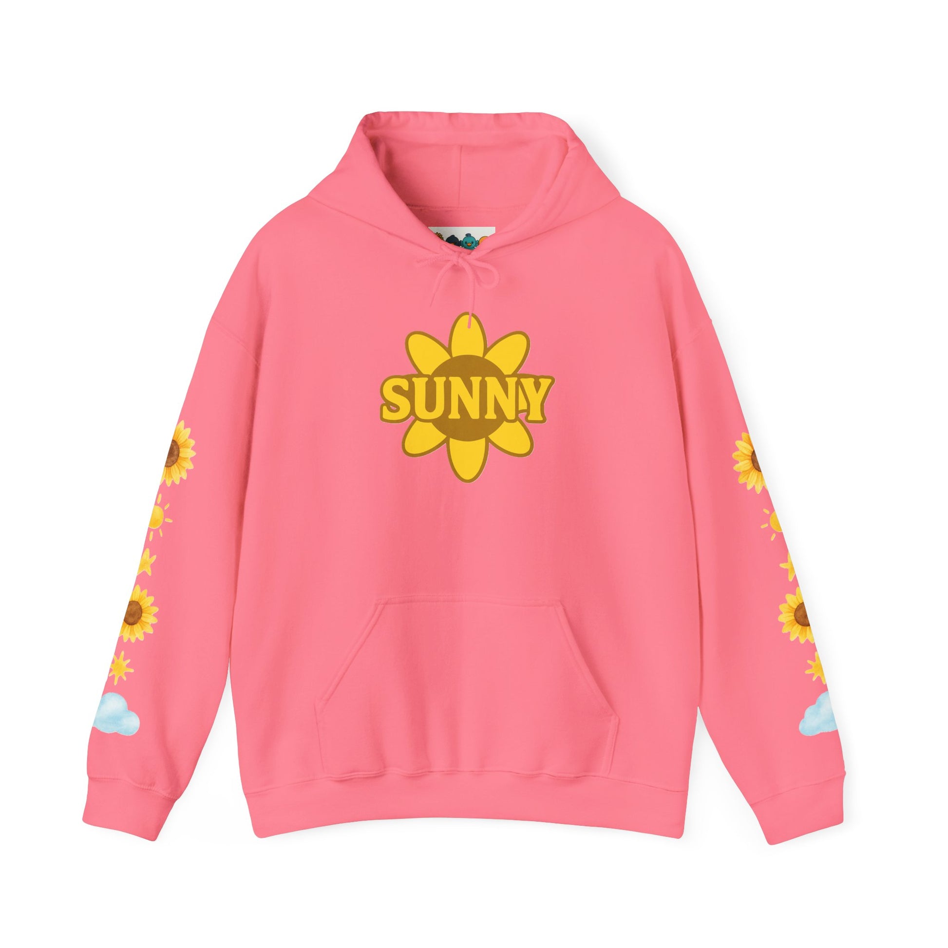 Sunny Message Unisex Hoodie, Cute Sweatshirt, Gift for Sunshine Lovers, Spring Fashion, Cozy Wear, Mental Health Support